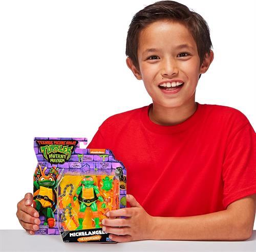 Tmnt Ninja Kaplumbağalar Aksiyon Figürler 11 cm Michelangelo The Entertainer-Karakter Figürleri