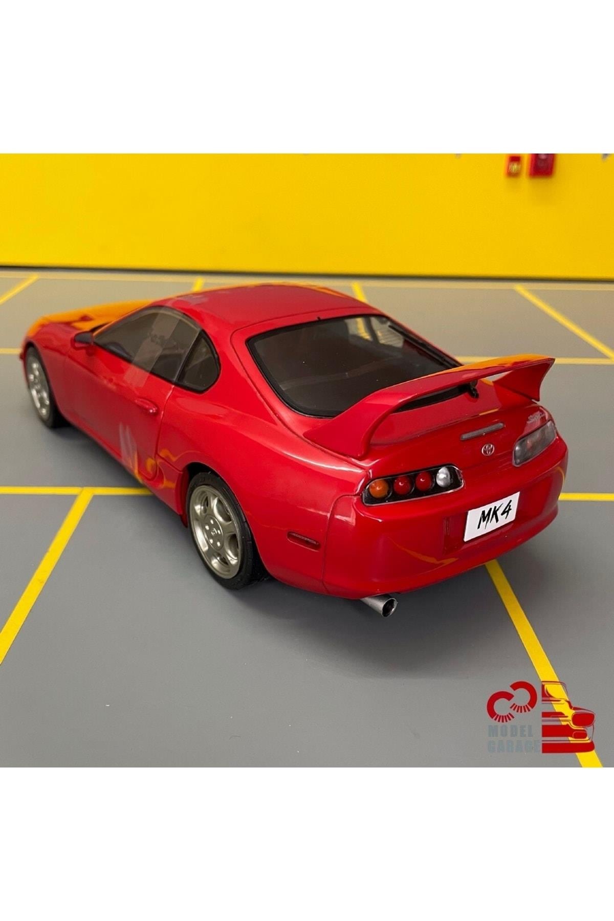 Toyota Supra Mk4 1/18 Ölçek *c&c Model Garage* Diecast Metal Model Araba-Maket Araçlar
