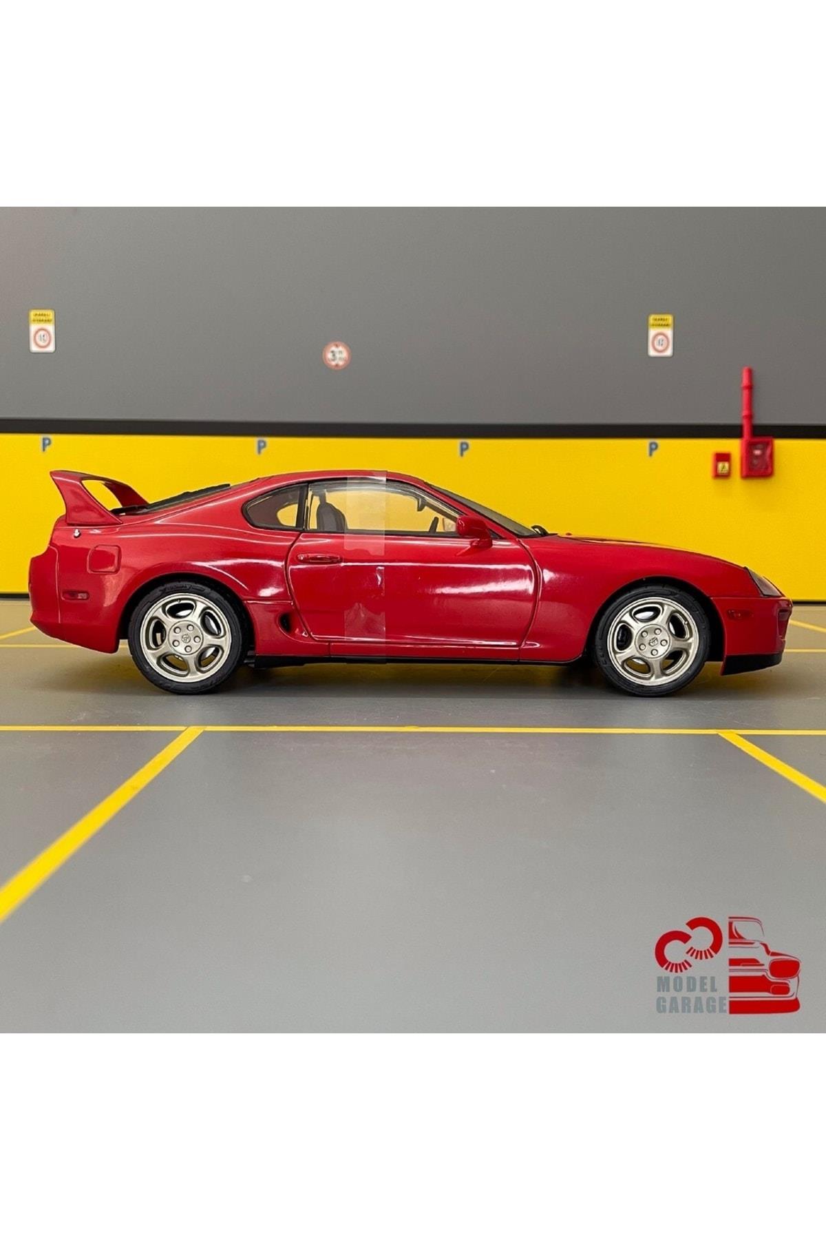 Toyota Supra Mk4 1/18 Ölçek *c&c Model Garage* Diecast Metal Model Araba-Maket Araçlar
