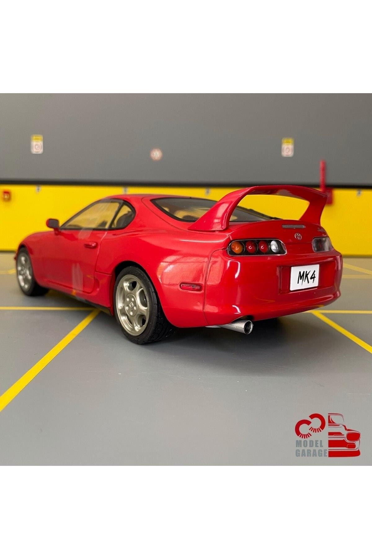 Toyota Supra Mk4 1/18 Ölçek *c&c Model Garage* Diecast Metal Model Araba-Maket Araçlar