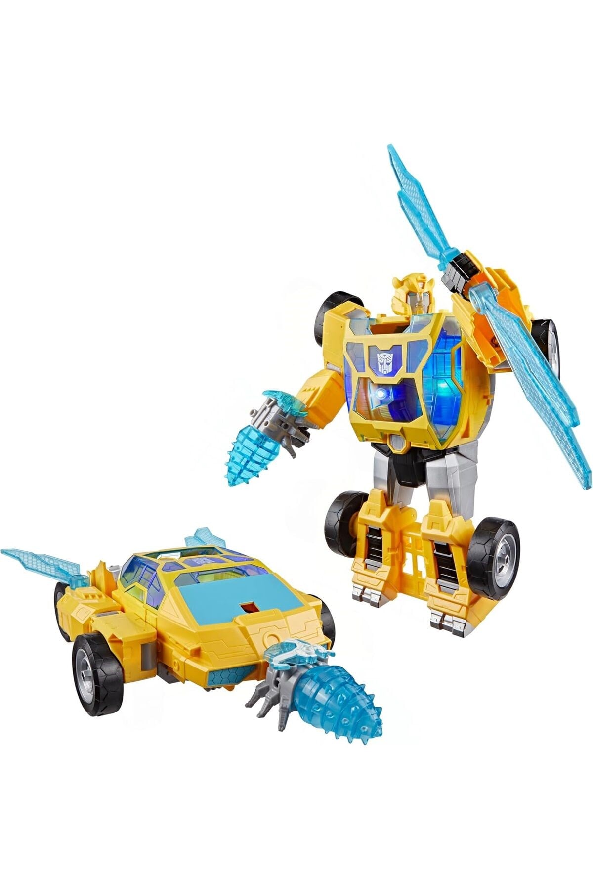 Transformers Cyberworld Energon Dalgalanması Bumblebee Power Spark-Karakter Figürleri