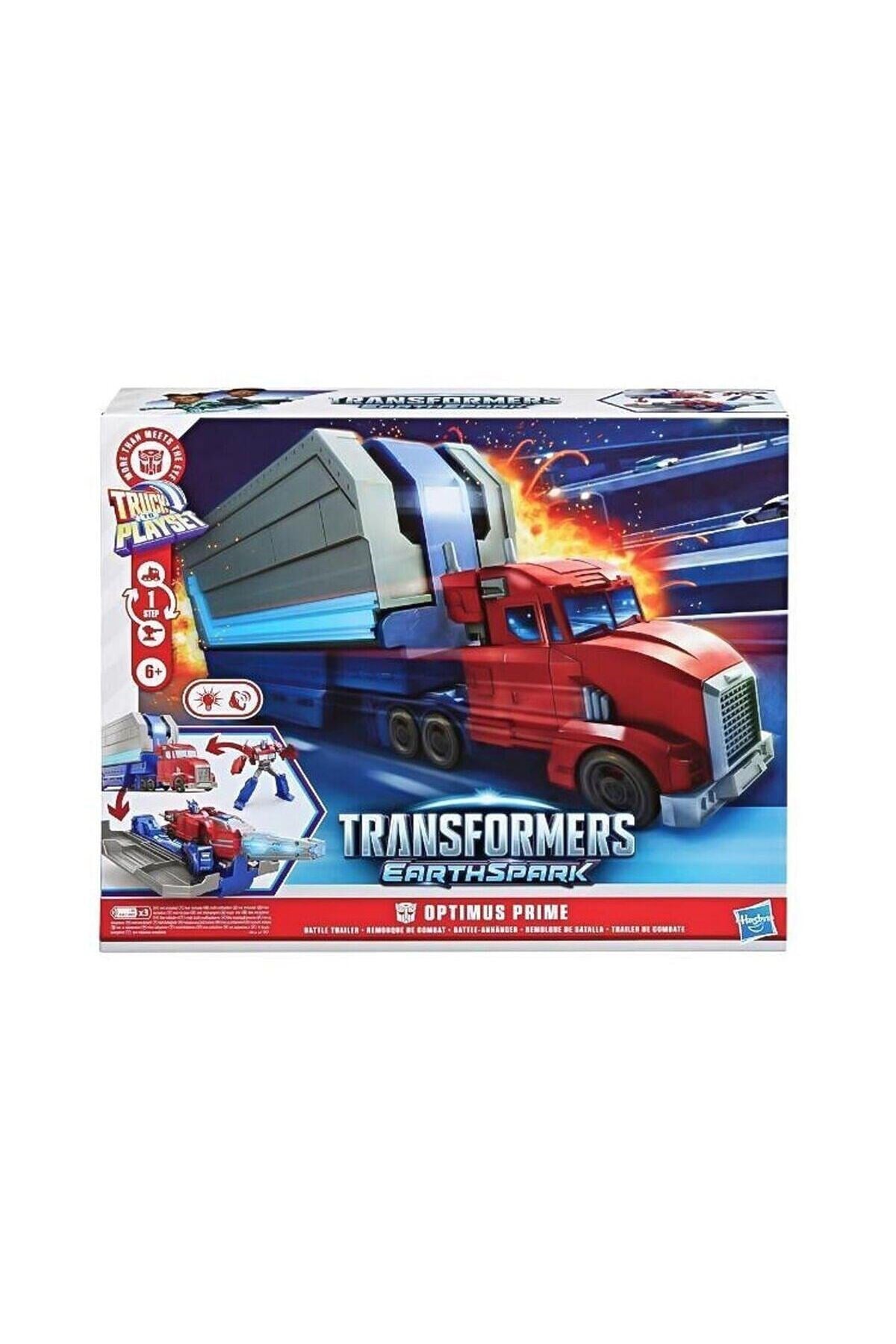 Transformers EarthSpark Optimus Prime Battle Oyun Seti-Karakter Figürleri