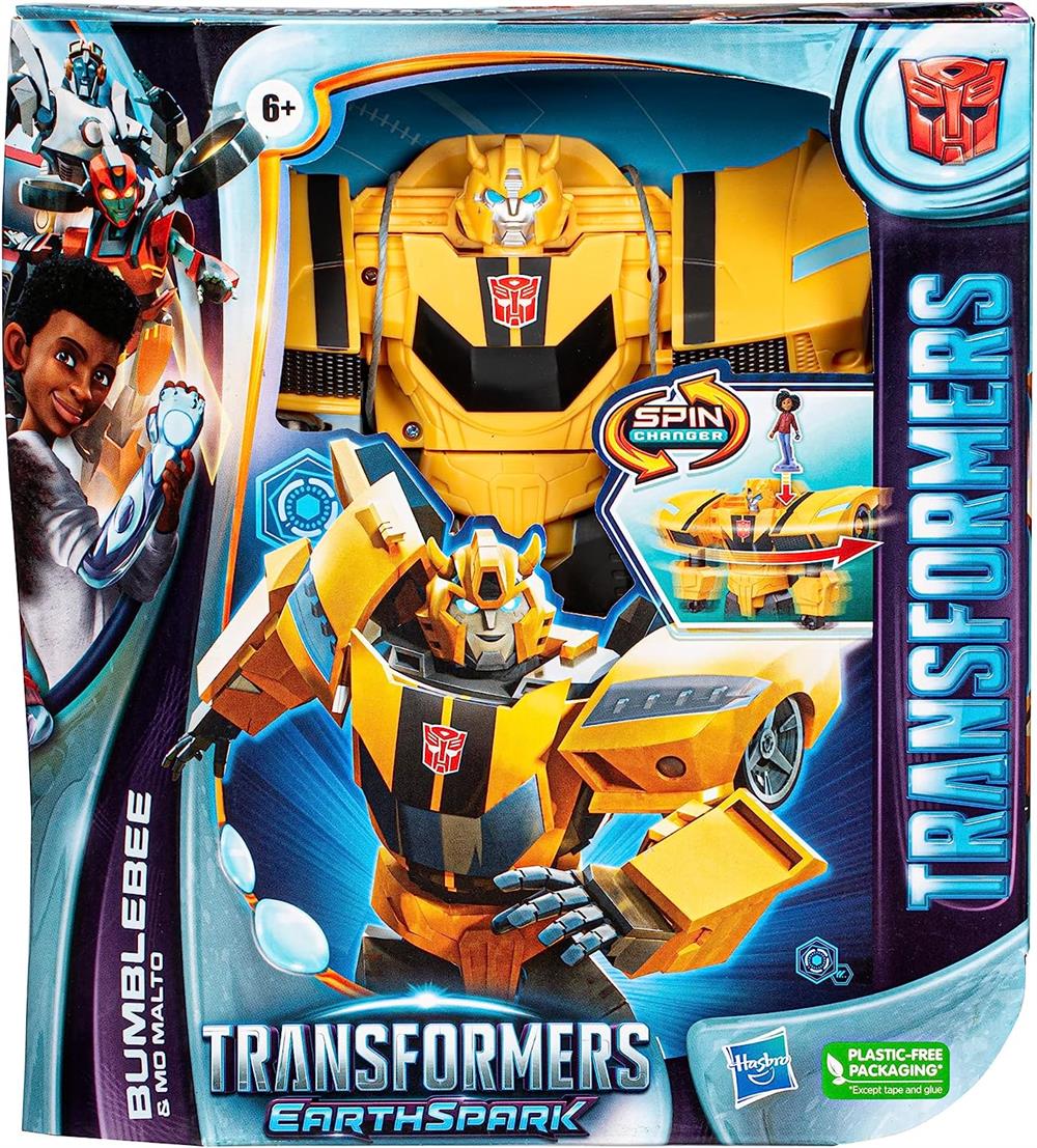 Transformers Earthspark Spınchanger Bumblebee F7662-Karakter Figürleri