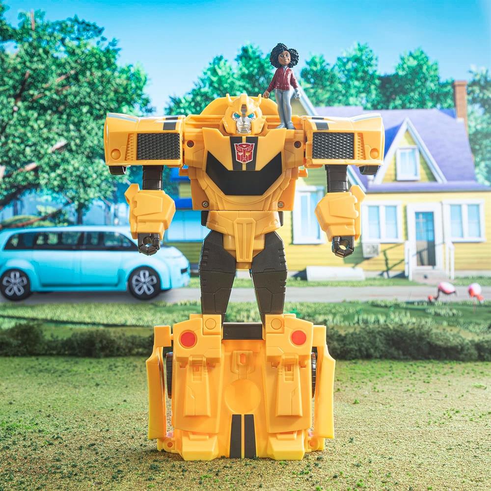 Transformers Earthspark Spınchanger Bumblebee F7662-Karakter Figürleri