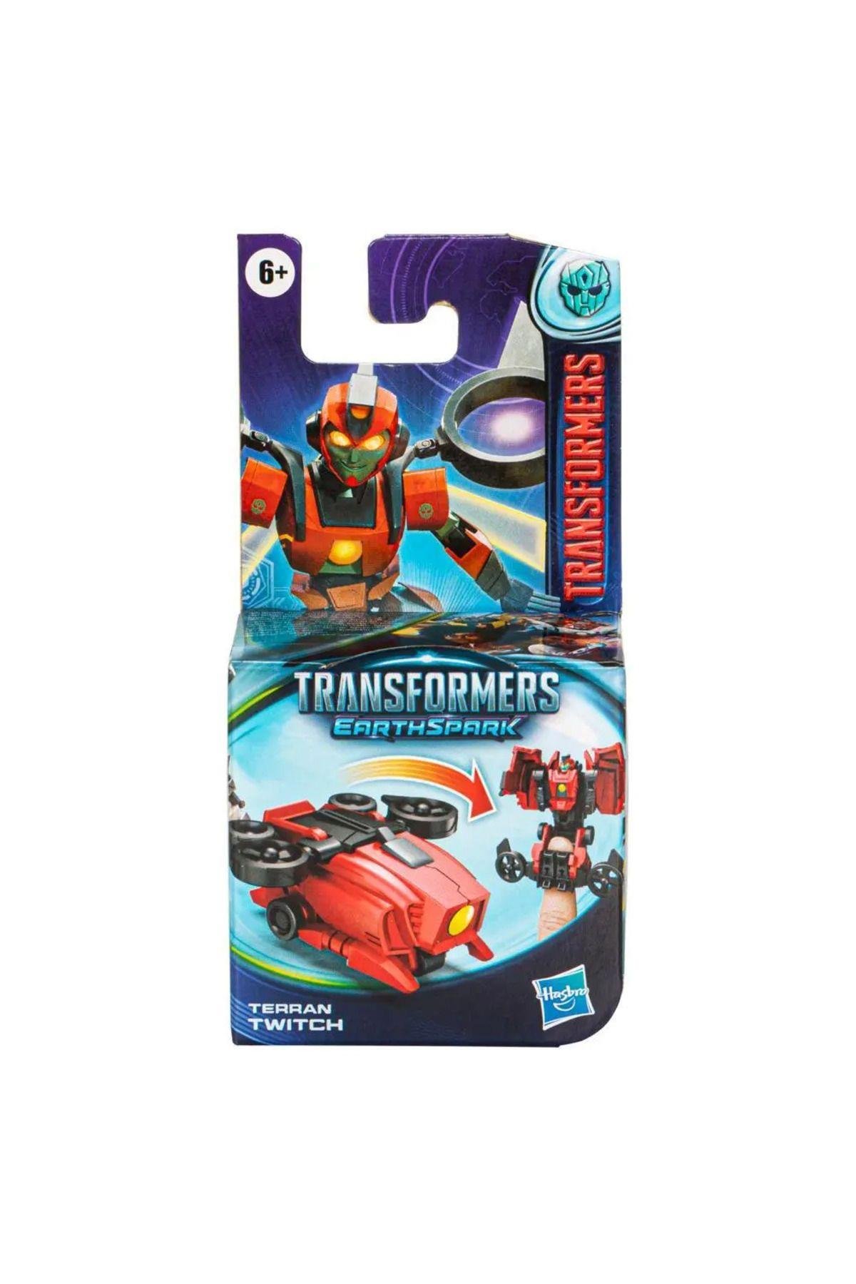 transformers Earthspark Tacticons - Terran Twitch F8659-Karakter Figürleri