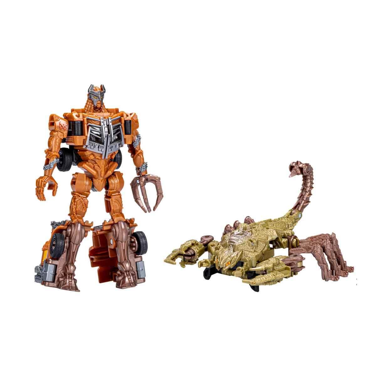 Transformers Rise of The Beast 2'li Figür Seti F3898 - Scourge Ve Predacon Scorponok-Karakter Figürleri
