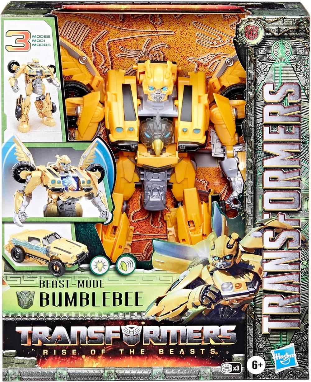 Transformers Rise Of The Beasts Beast Mode Bumblebee F4055-Karakter Figürleri