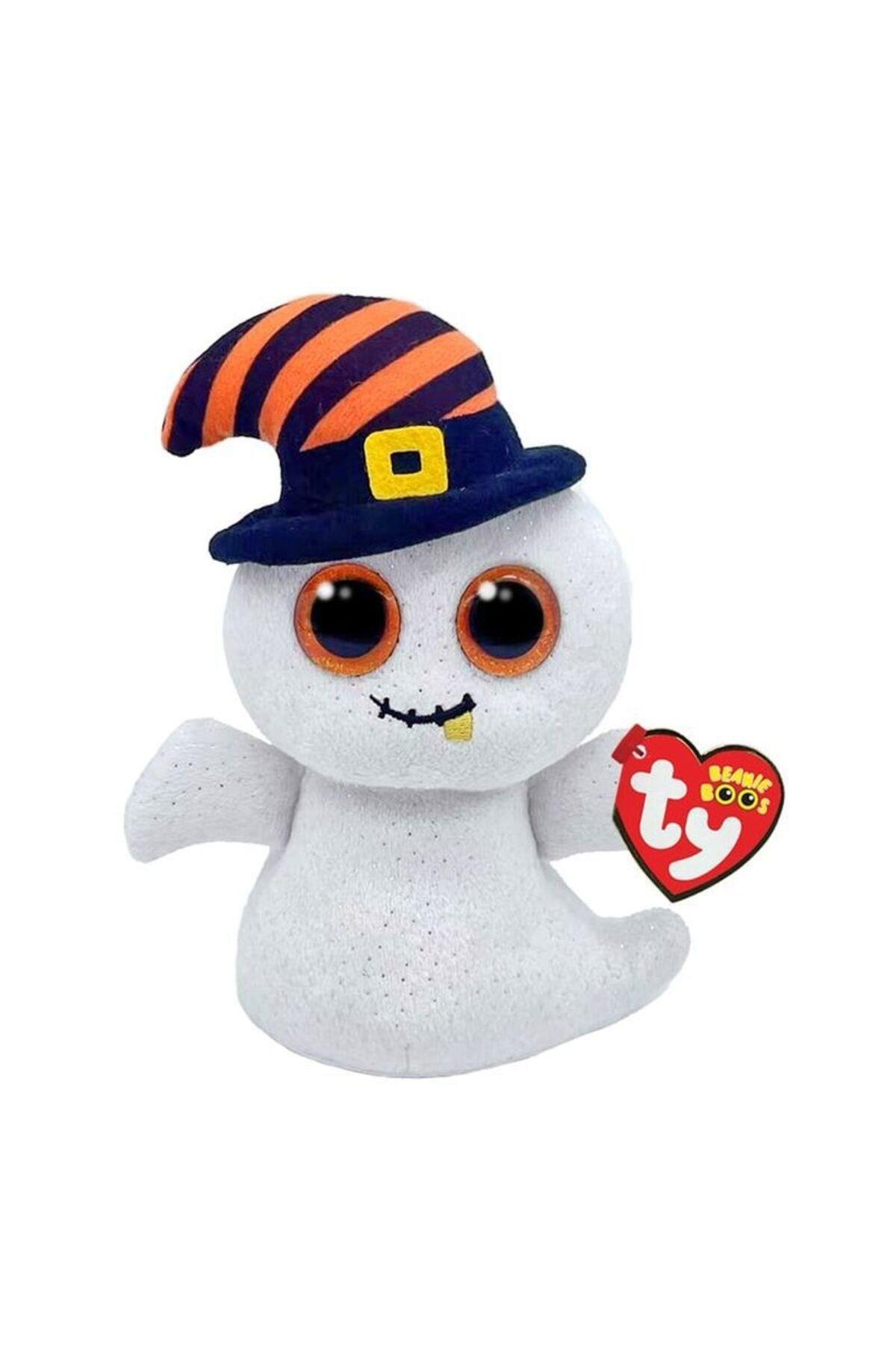 Ty Beanie Boo's Nightcap Halloween Ghost White 15 Cm-Peluş Oyuncaklar