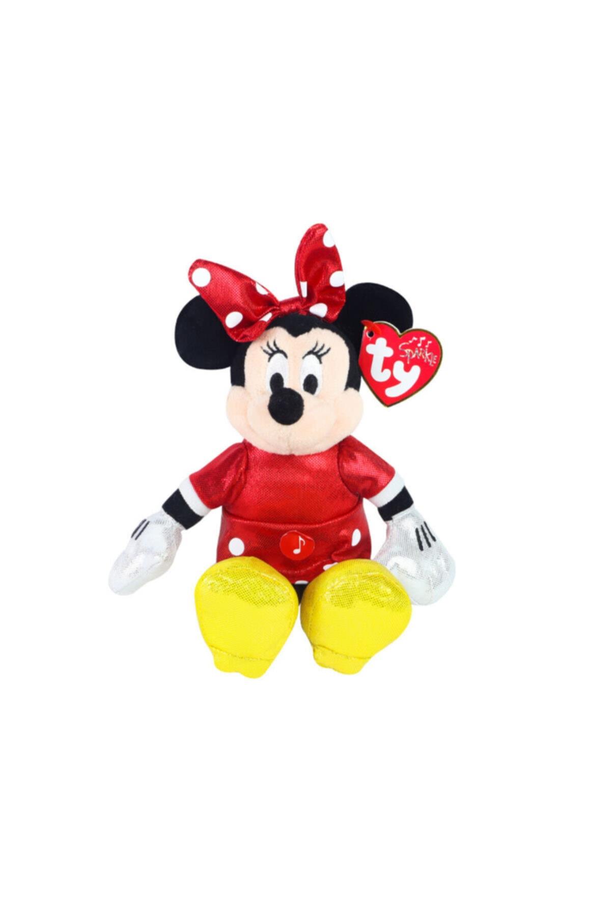 Ty Parlak Kırmızı Elbiseli Sesli Peluş 15 Cm-Peluş Oyuncaklar
