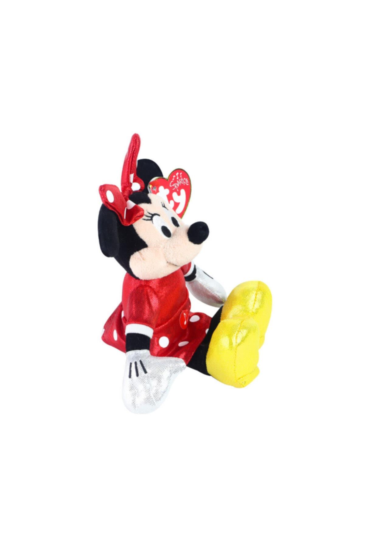 Ty Parlak Kırmızı Elbiseli Sesli Peluş 15 Cm-Peluş Oyuncaklar