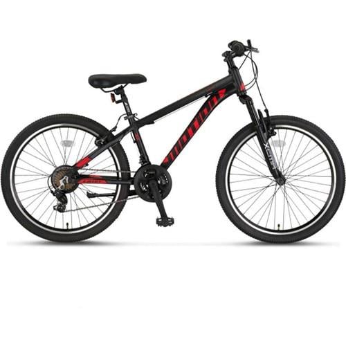 Ümit 2477 Motıon Erkek Dağ Bisikleti 331H V 24 Jant 21 Vites Siyah Kırmızı-Bisiklet