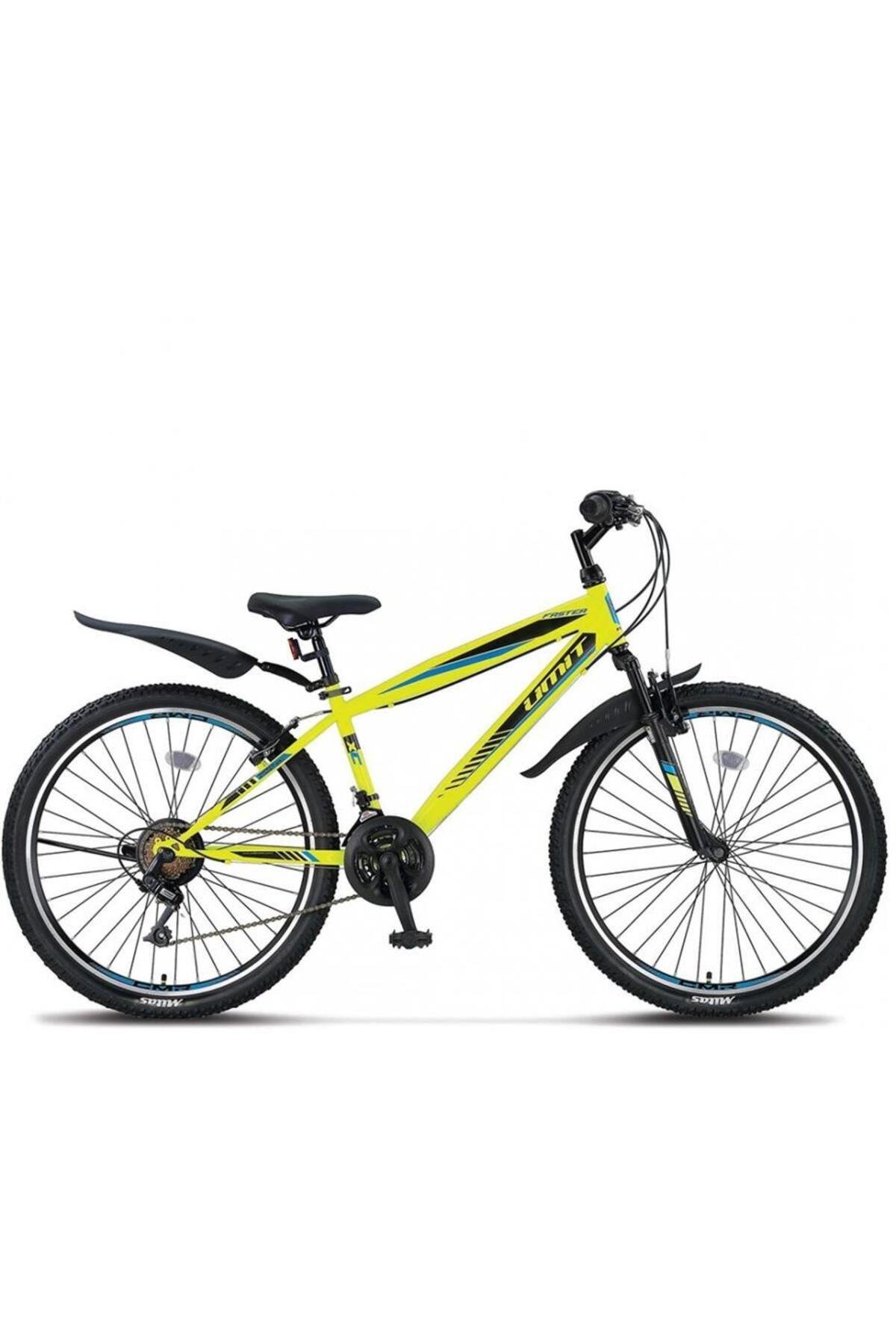 ÜMİT 2668 FASTER ERKEK DAĞ BİSİKLETİ V 26 JANT 21 VİTES LİME SİYAH-Bisiklet