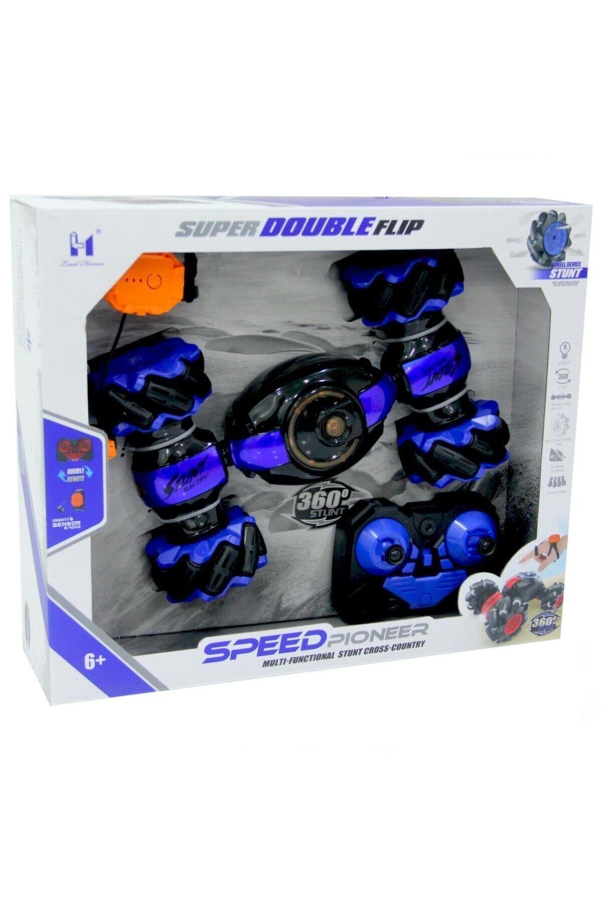 Uzaktan Çift Kumandalı Şarjlı Akrobat Elle Kontrol Edilen Araba-Uzaktan Kumandalı Araçlar