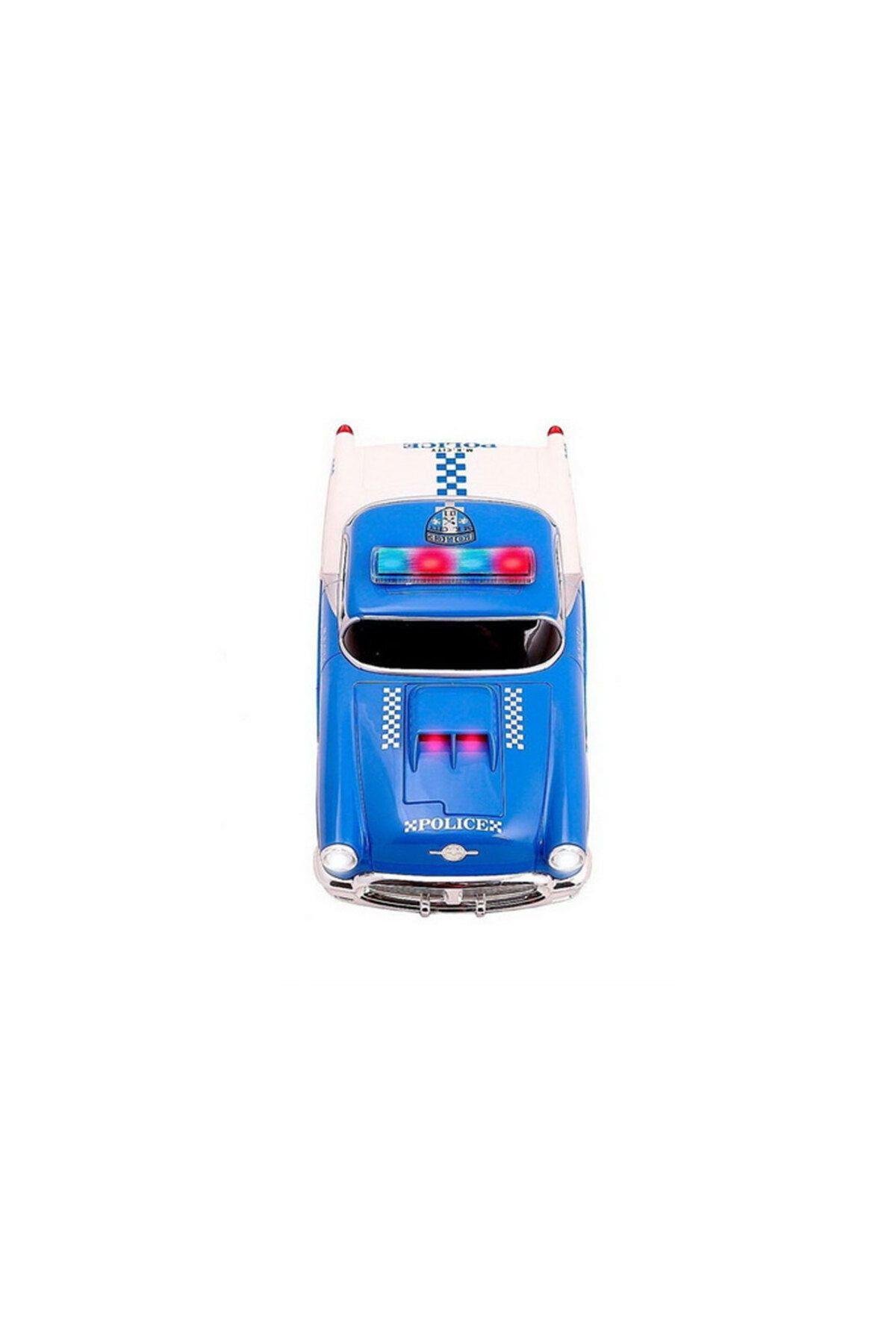 Uzaktan Kumandalı 2.4G Radyo Kontrollü Kumandalı Polis Arabası Led Işıklı 1:16 Ölçekli-Uzaktan Kumandalı Araçlar