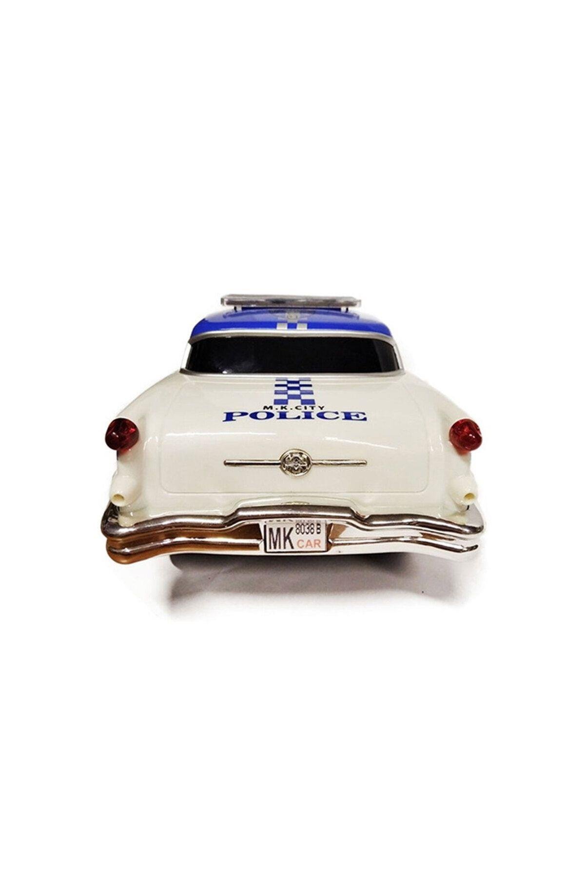 Uzaktan Kumandalı 2.4G Radyo Kontrollü Kumandalı Polis Arabası Led Işıklı 1:16 Ölçekli-Uzaktan Kumandalı Araçlar