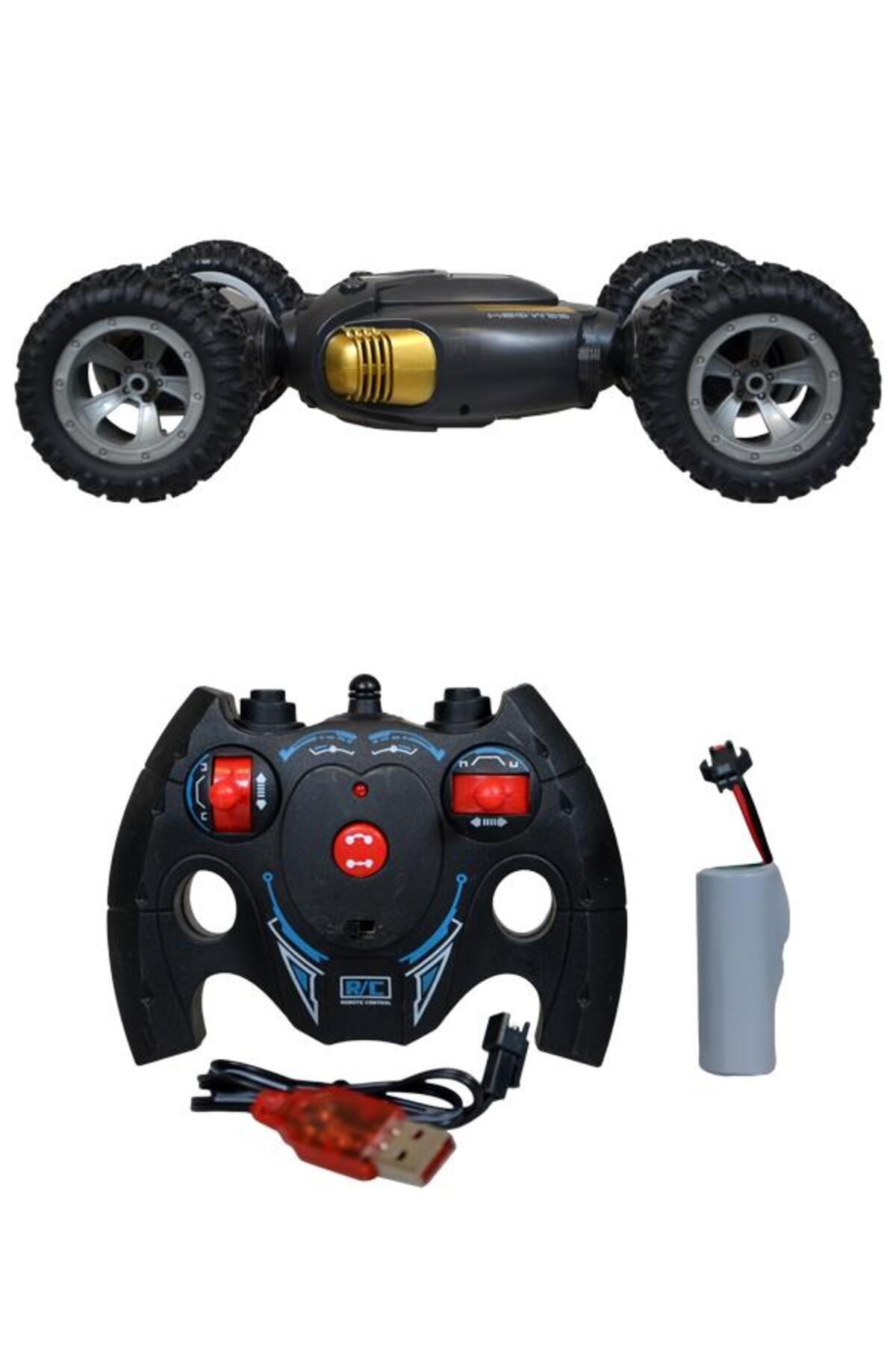 Uzaktan Kumandalı 360 Derece Dönebilen Dublör Araba Gri QX038-Uzaktan Kumandalı Araçlar