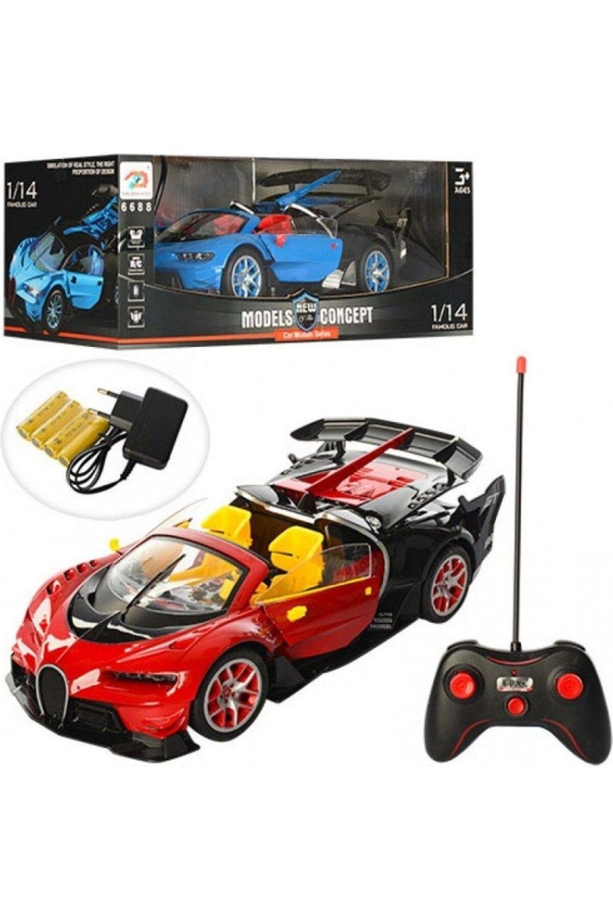 Uzaktan Kumandalı Bugatti Chiron Kapıları Açılır Şarjlı Işıklı-Uzaktan Kumandalı Araçlar