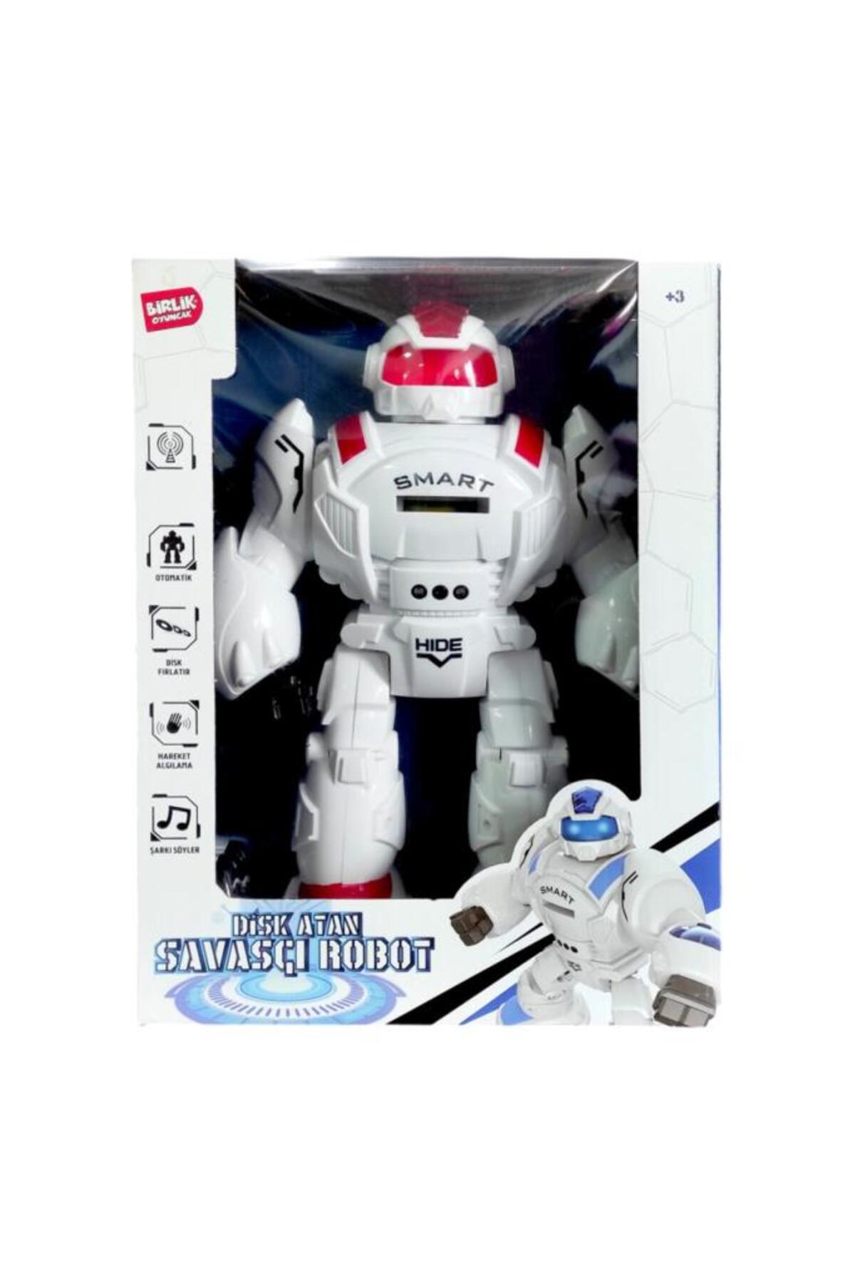 Uzaktan Kumandalı Disk Atan Büyük Robot 27115-Robotlar