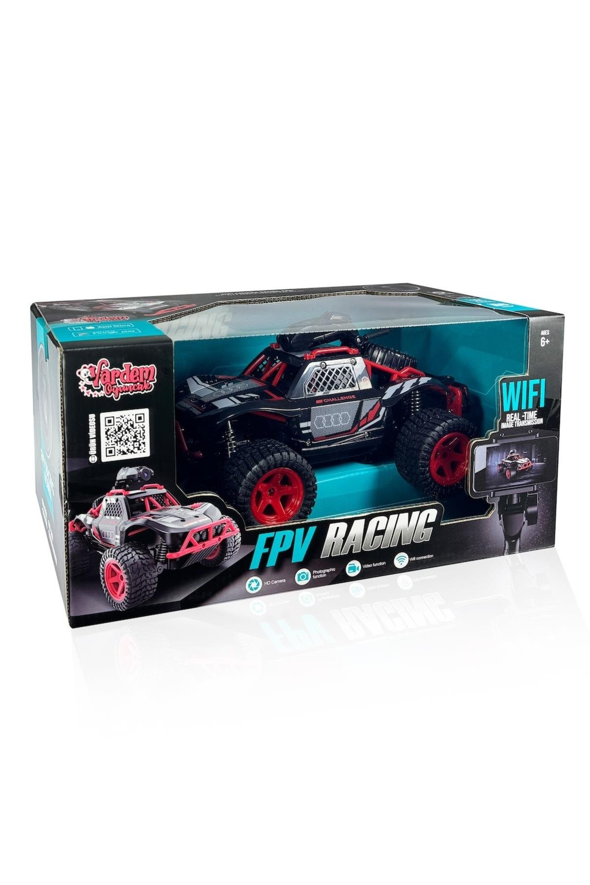 Uzaktan Kumandalı Full Fonksiyon Şarjlı 2.4G Kameralı Off Road Araba-Uzaktan Kumandalı Araçlar