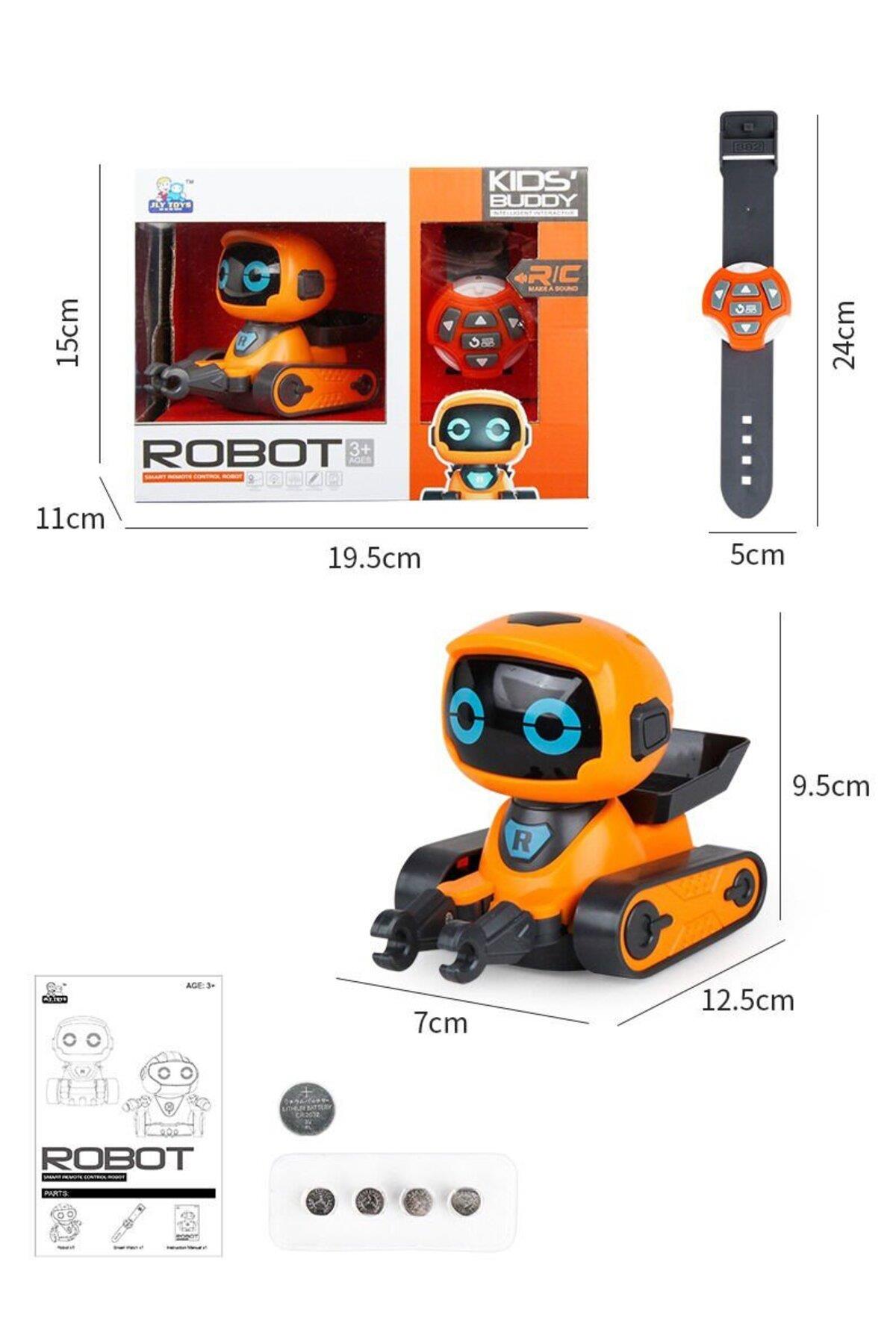 Uzaktan Kumandalı Işıklı Mini Robot-Robotlar