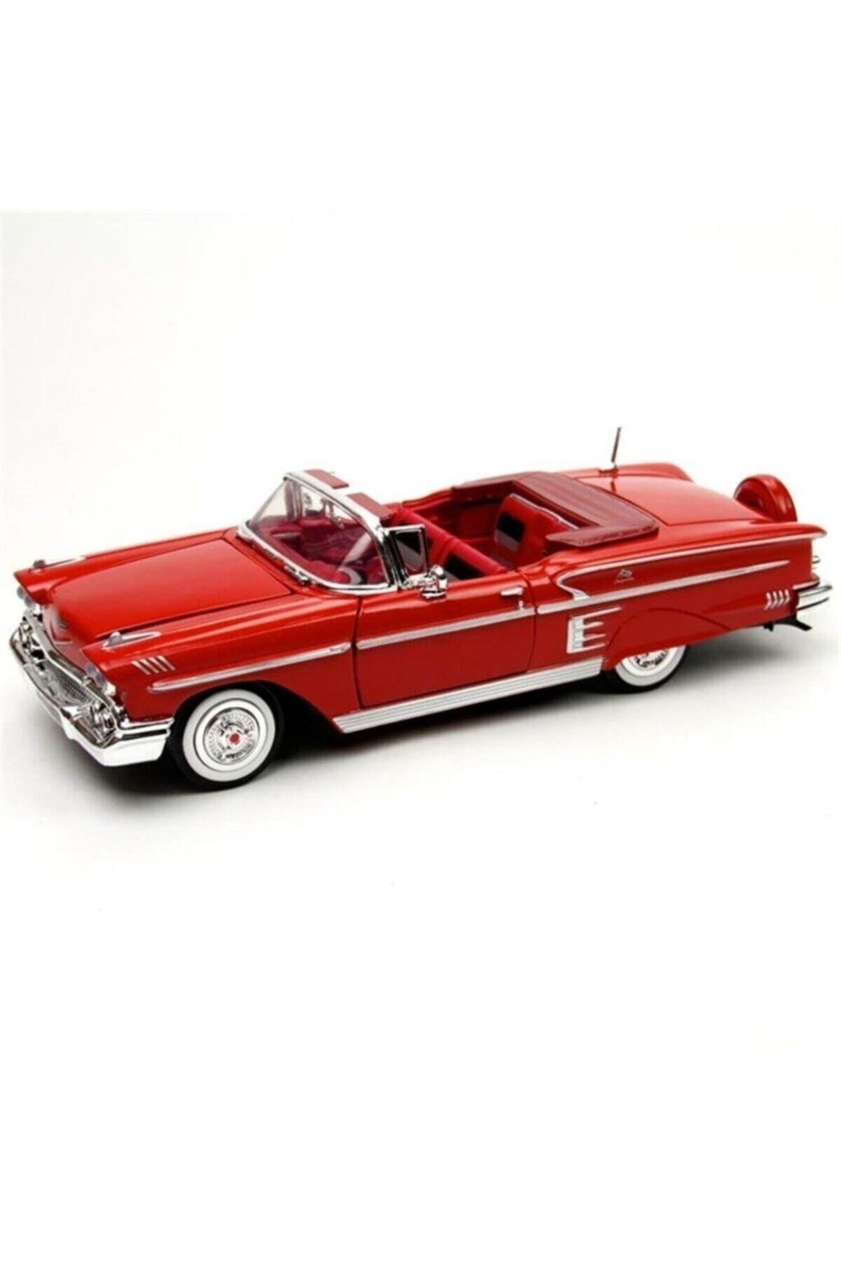 Vardem Açık Mavi 1:24 1958 Chevy Impala-Maket Araçlar