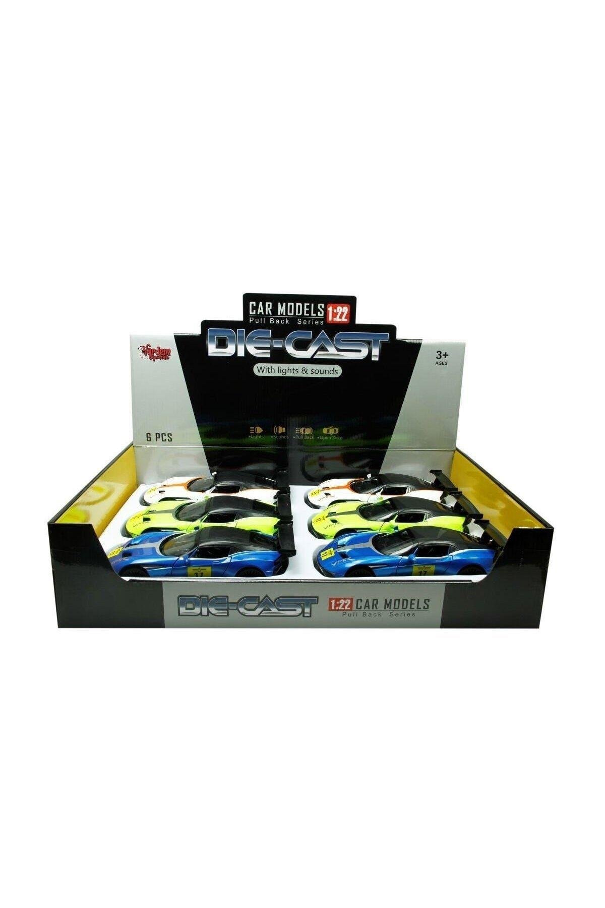 VARDEM OYUNCAK HCL-914A Çek Bırak 1:22 Sesli ve Işıklı Araba - Vardem Oyuncak-Maket Araçlar