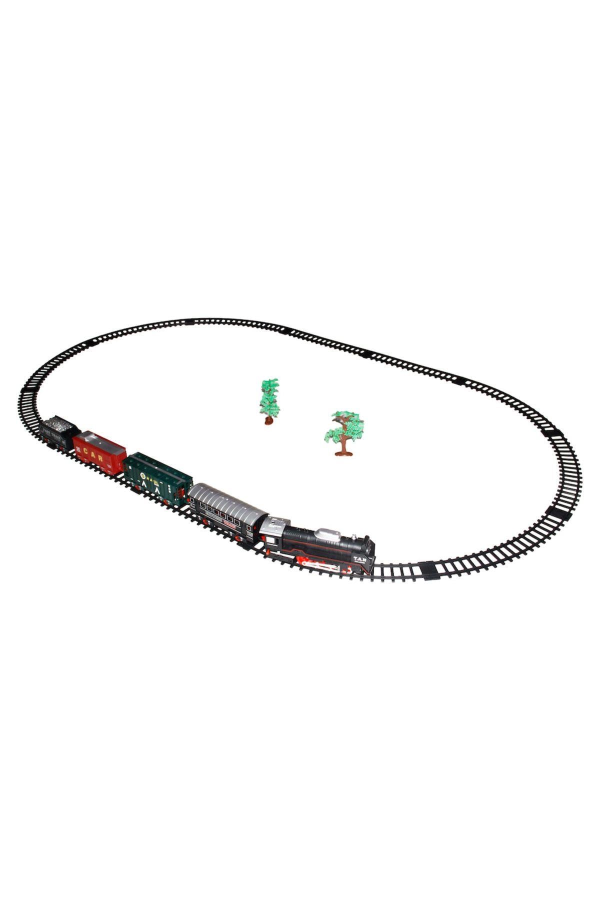 Vardem Vardem Kutulu 26 Parça Işıklı ve Sesli Classic Model Tren Set-Oyuncak