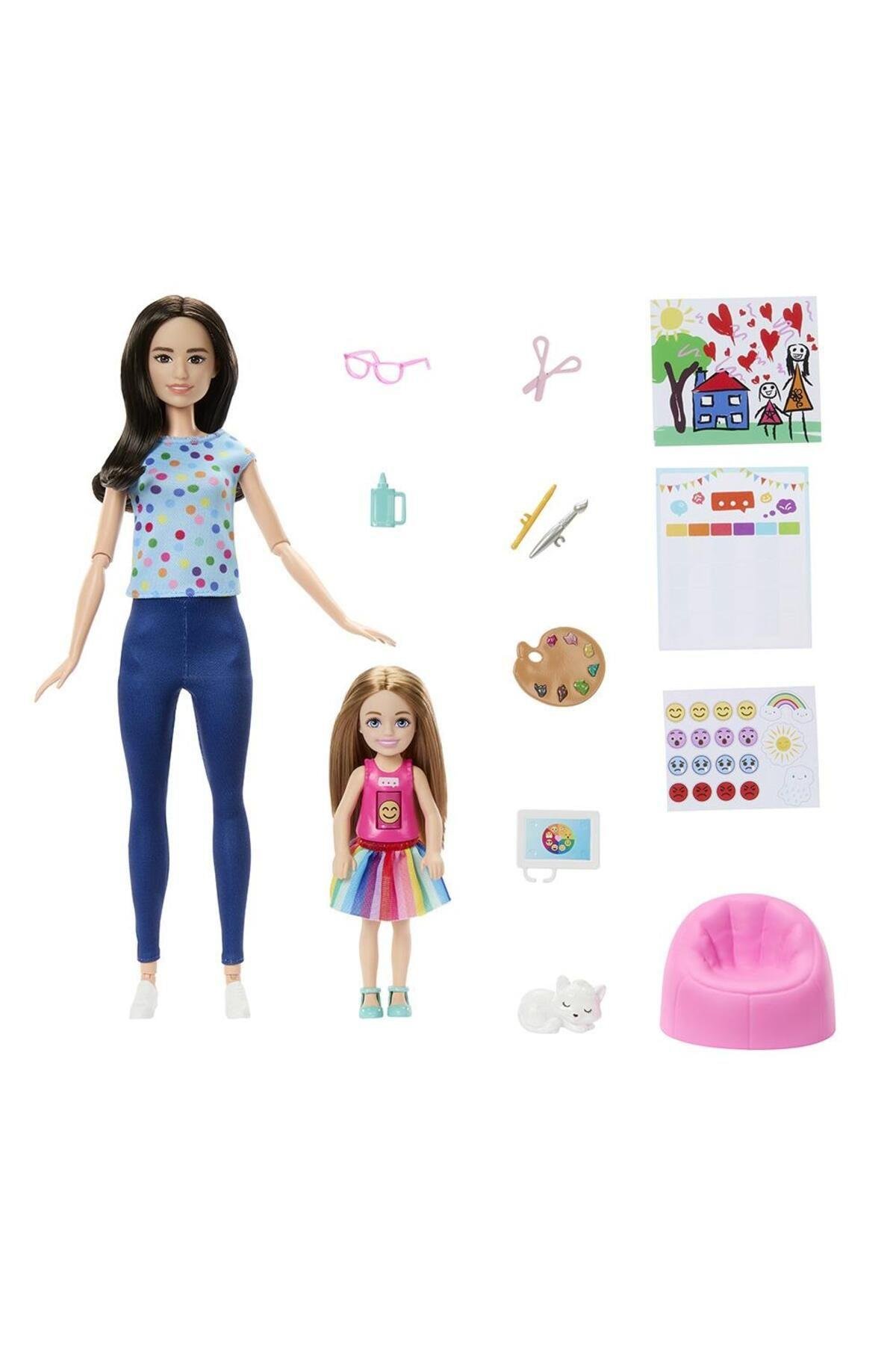 ve Chelsea Sanat Atölyesi Oyun Seti HRG48-Oyuncak Bebekler