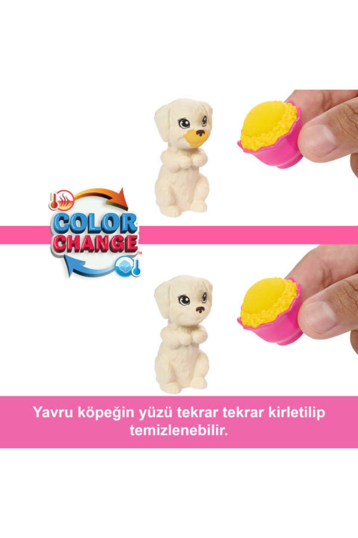 ve Yavru Köpekleri ile Pijama Partisi HXN01-Oyuncak Bebekler