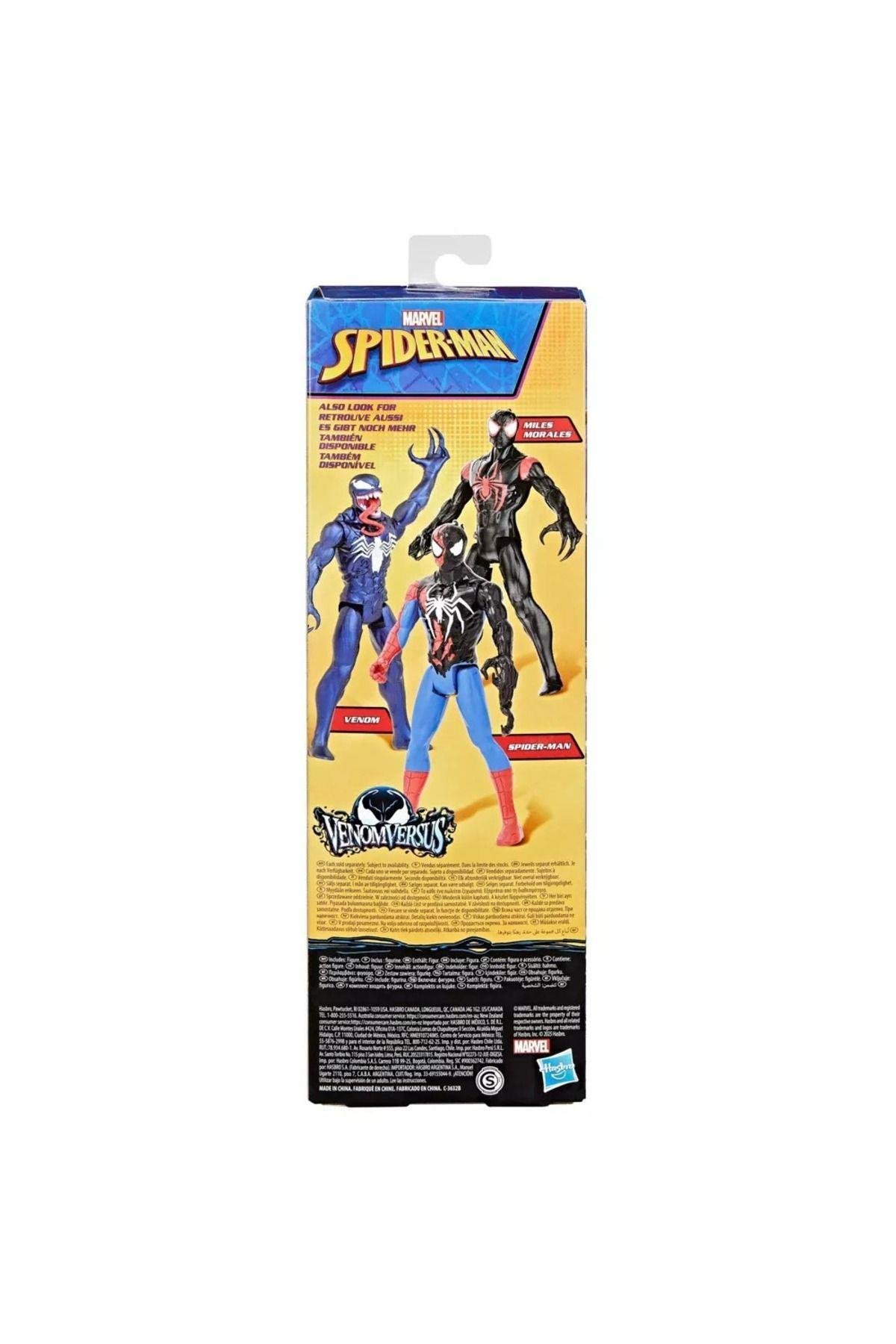 Venom vs Titan Hero Serisi Miles Morales Aksiyon Figürü-Karakter Figürleri