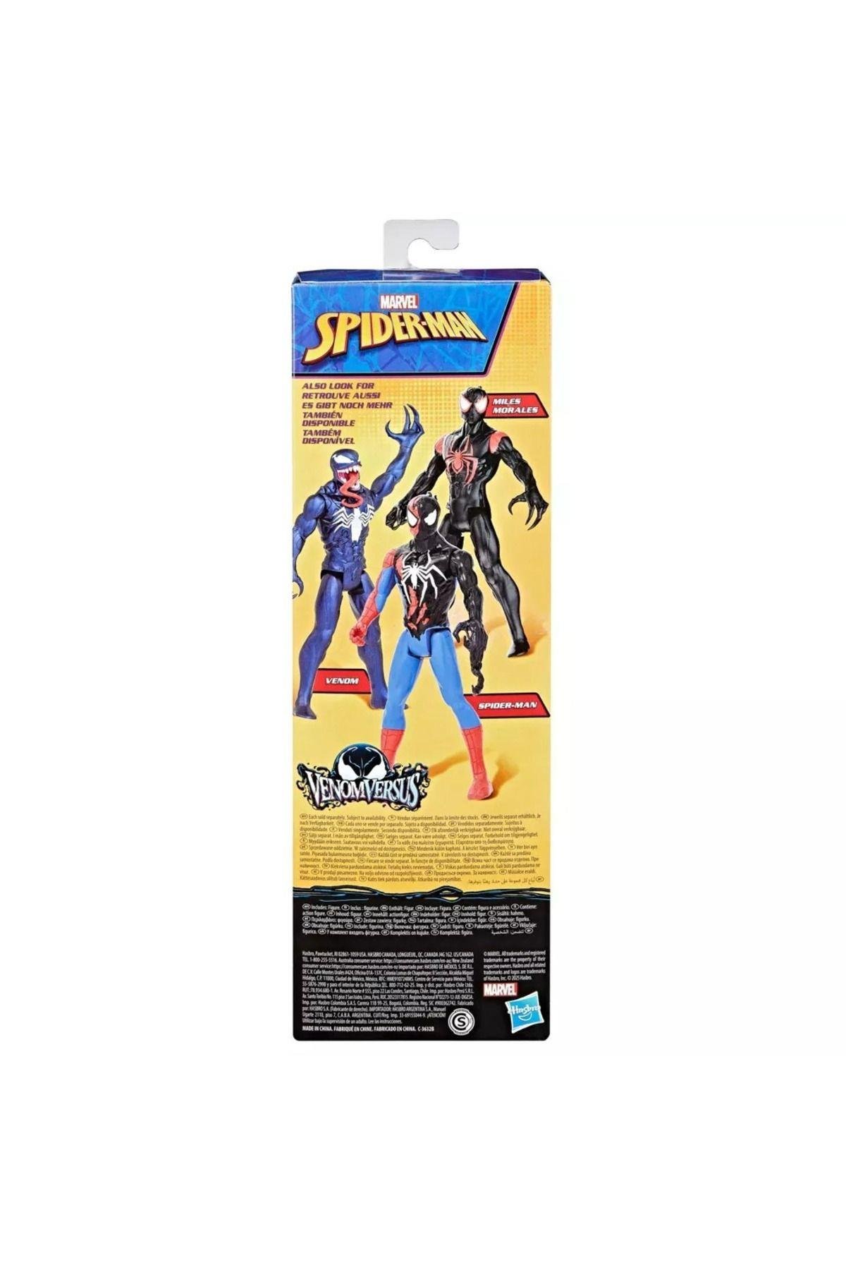 Venom vs Titan Hero Serisi Spider-Man Aksiyon Figürü-Karakter Figürleri