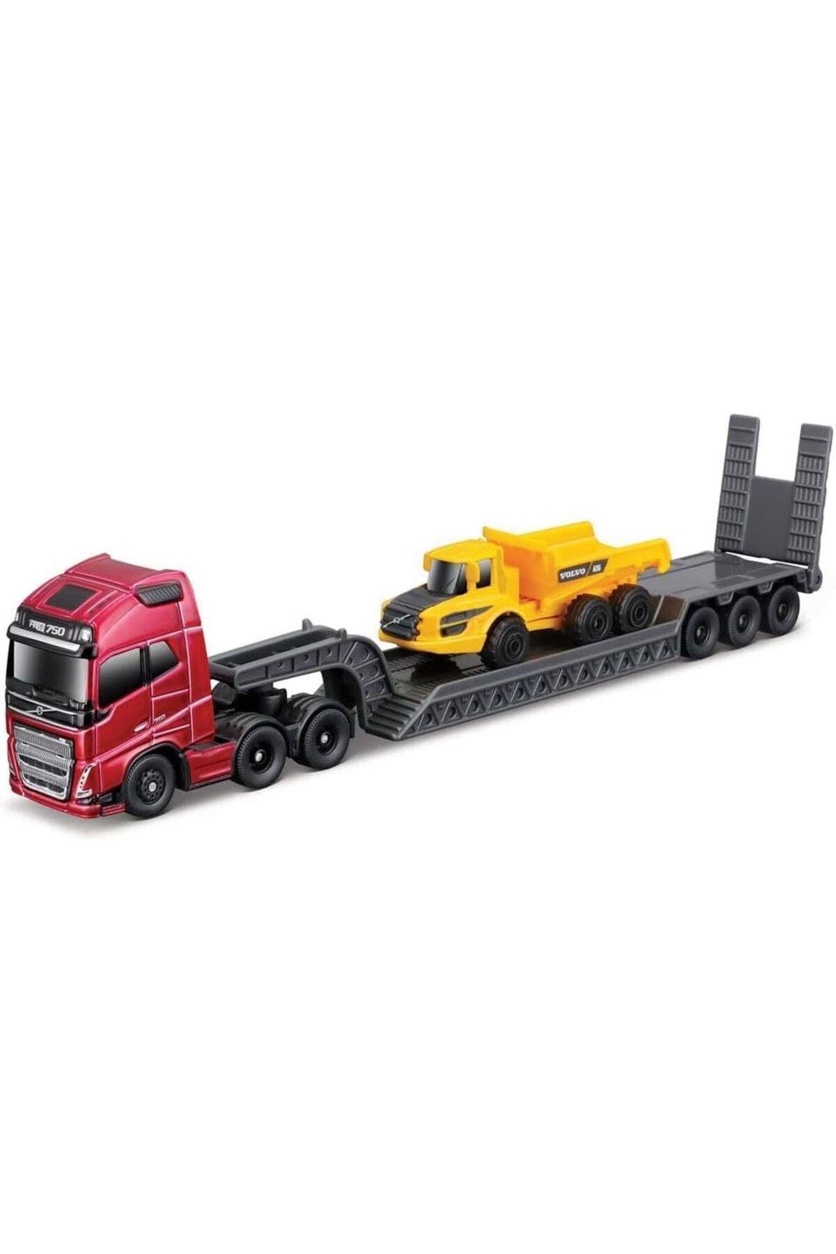 Volvo FH16 Taşıyıcı Tır ve İnşaat Aracı 11541-Maket Araçlar