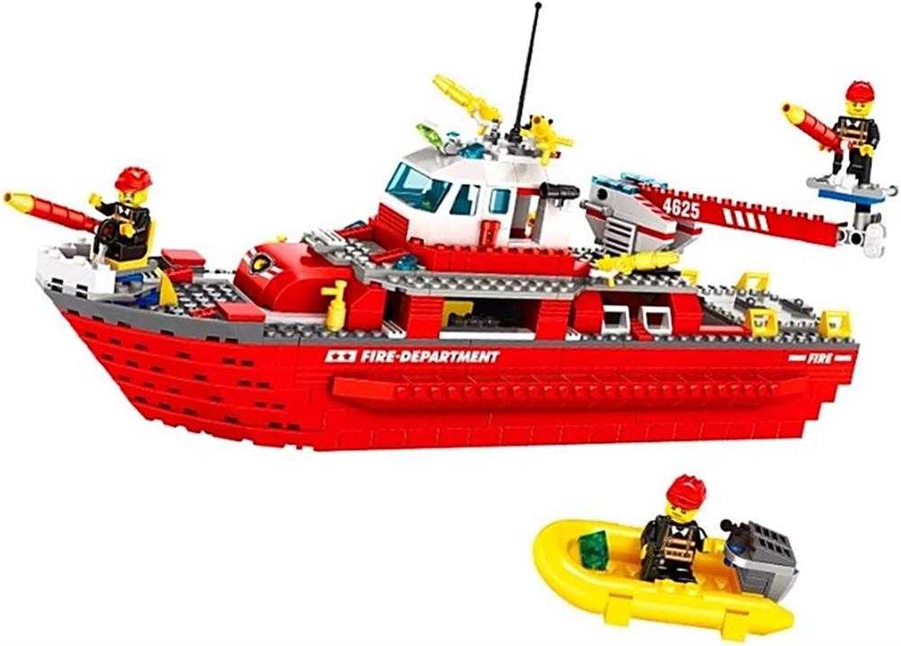 Wange Itfaiye Botu 555 Parça-Lego