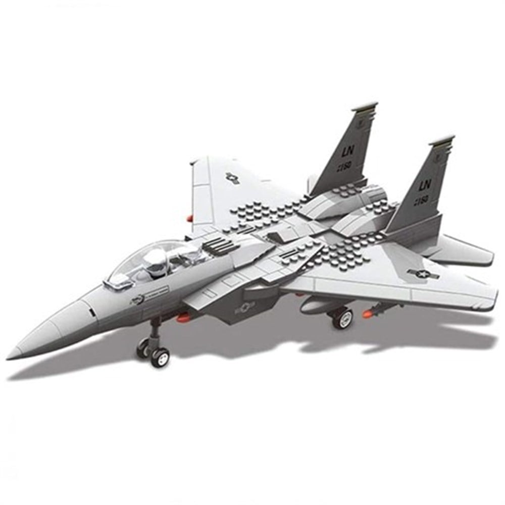 Wange LEGO 262 Parça F-15 Eagle Fighter - Savaş Uçağı-Oyuncak Arabalar ve Kamyonlar