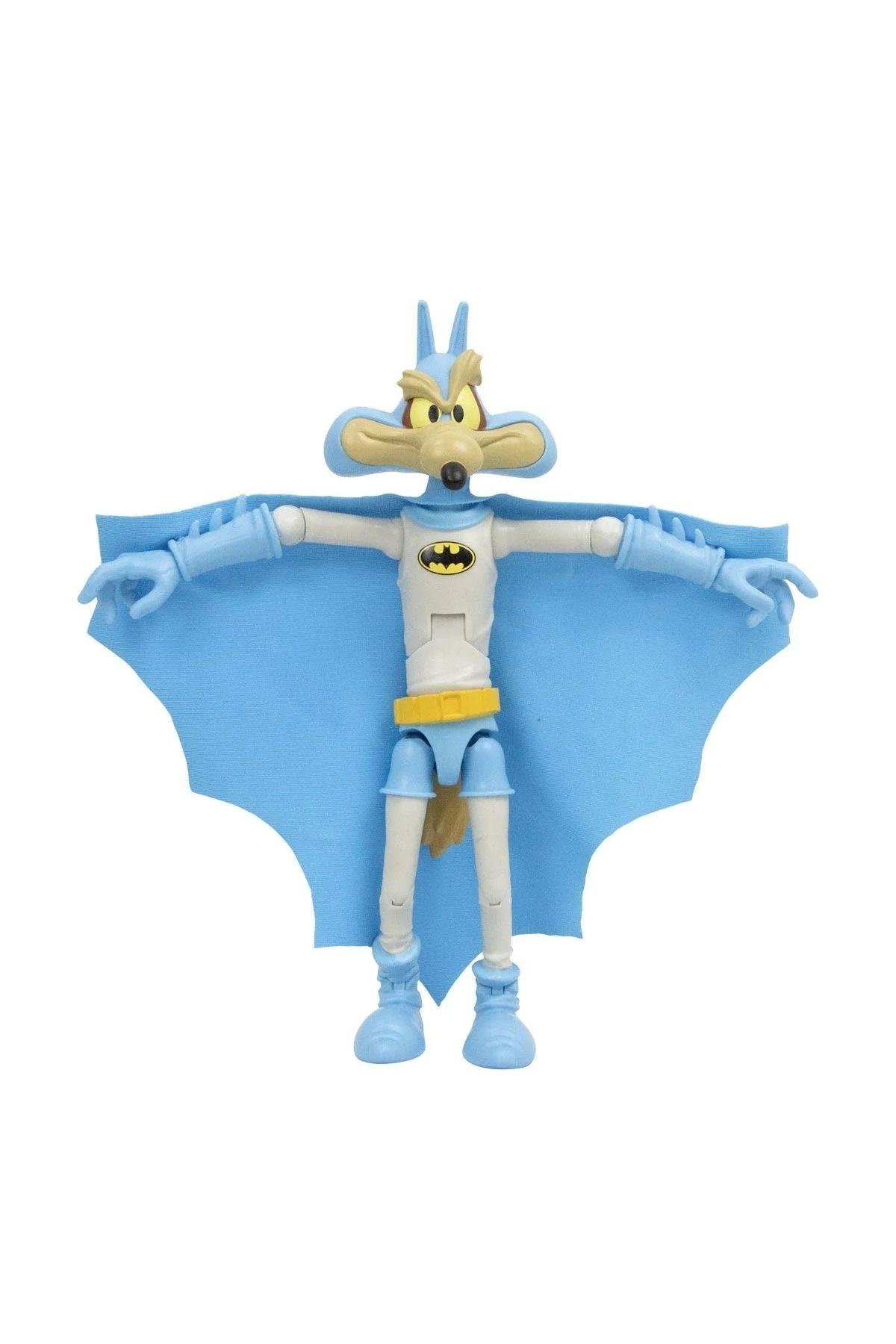 Warner Bros Bugs W.e.coyote-batman Kıyafetiyle 18 Cm Koleksiyon Figürü Waw03000-Hayvan Figürleri