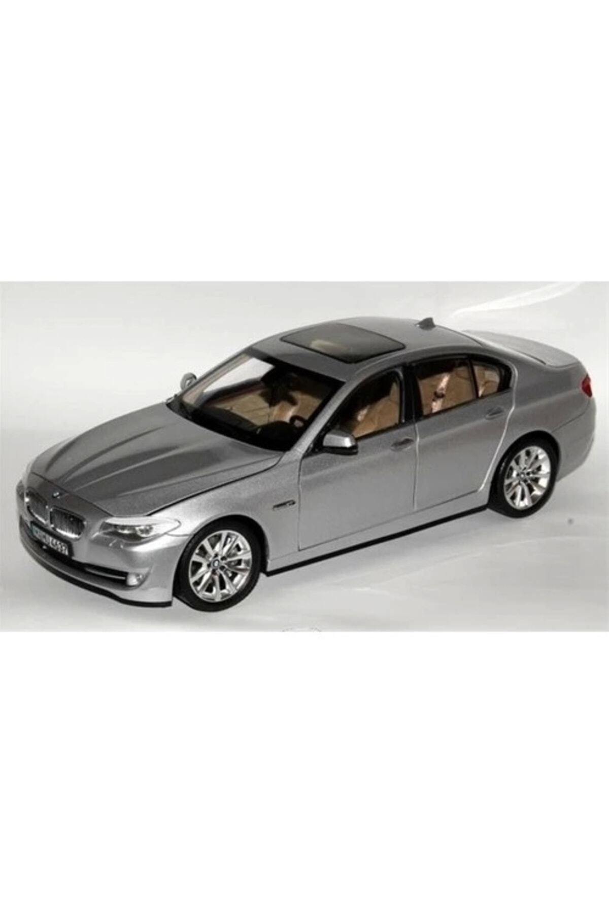 Welly 1:24 BMW 535i Diecast Model Araba Gri-Maket Araçlar