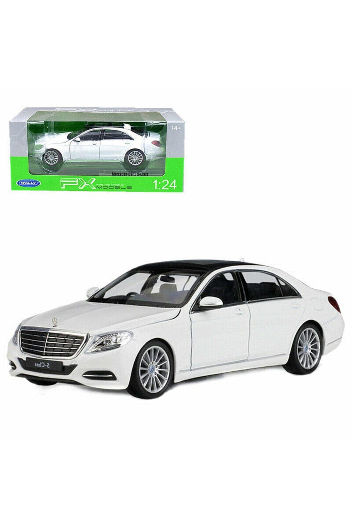 WELLY Mercedes-benz S-class Beyaz 1:24-Maket Araçlar