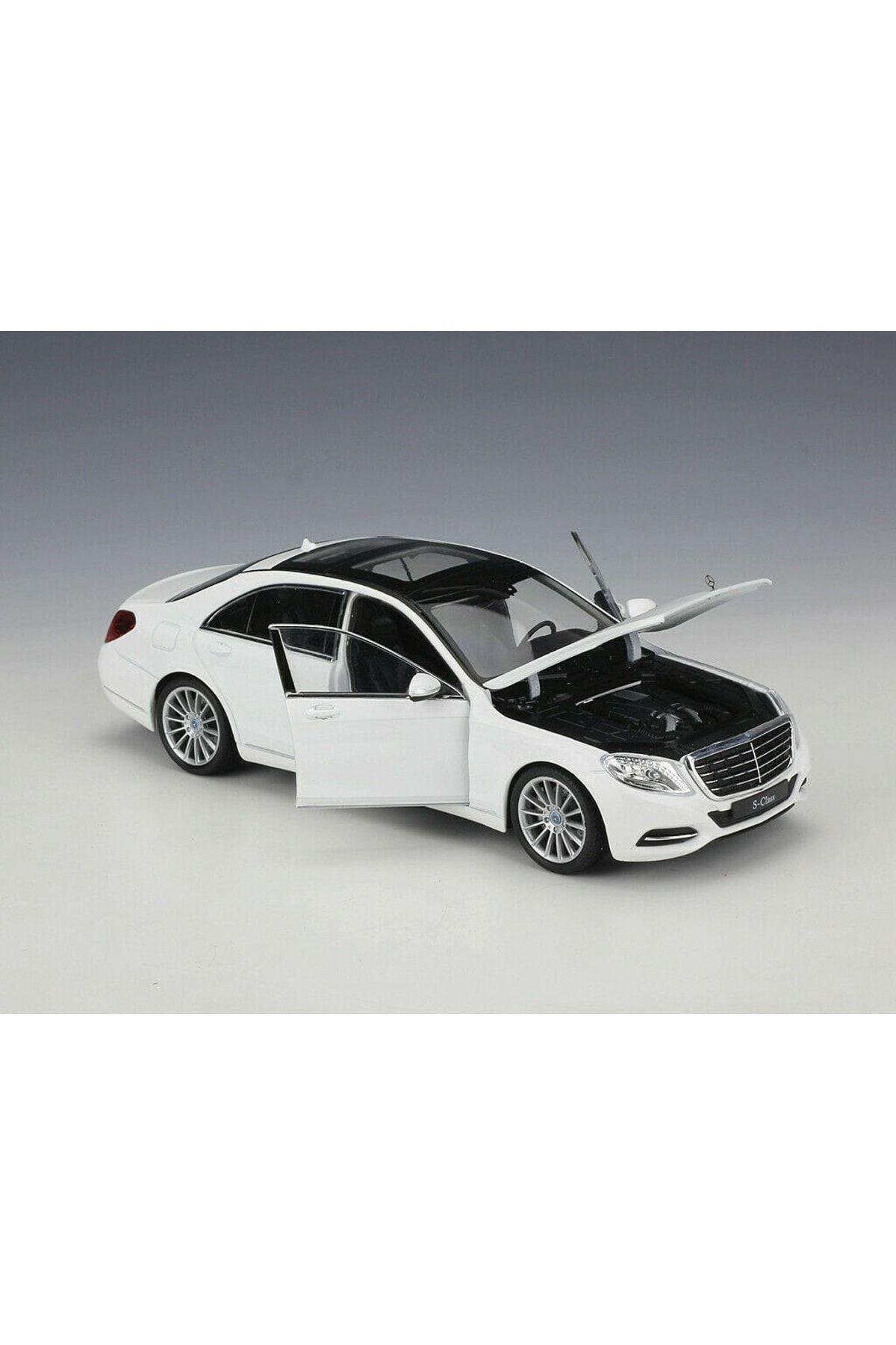 WELLY Mercedes-benz S-class Beyaz 1:24-Maket Araçlar