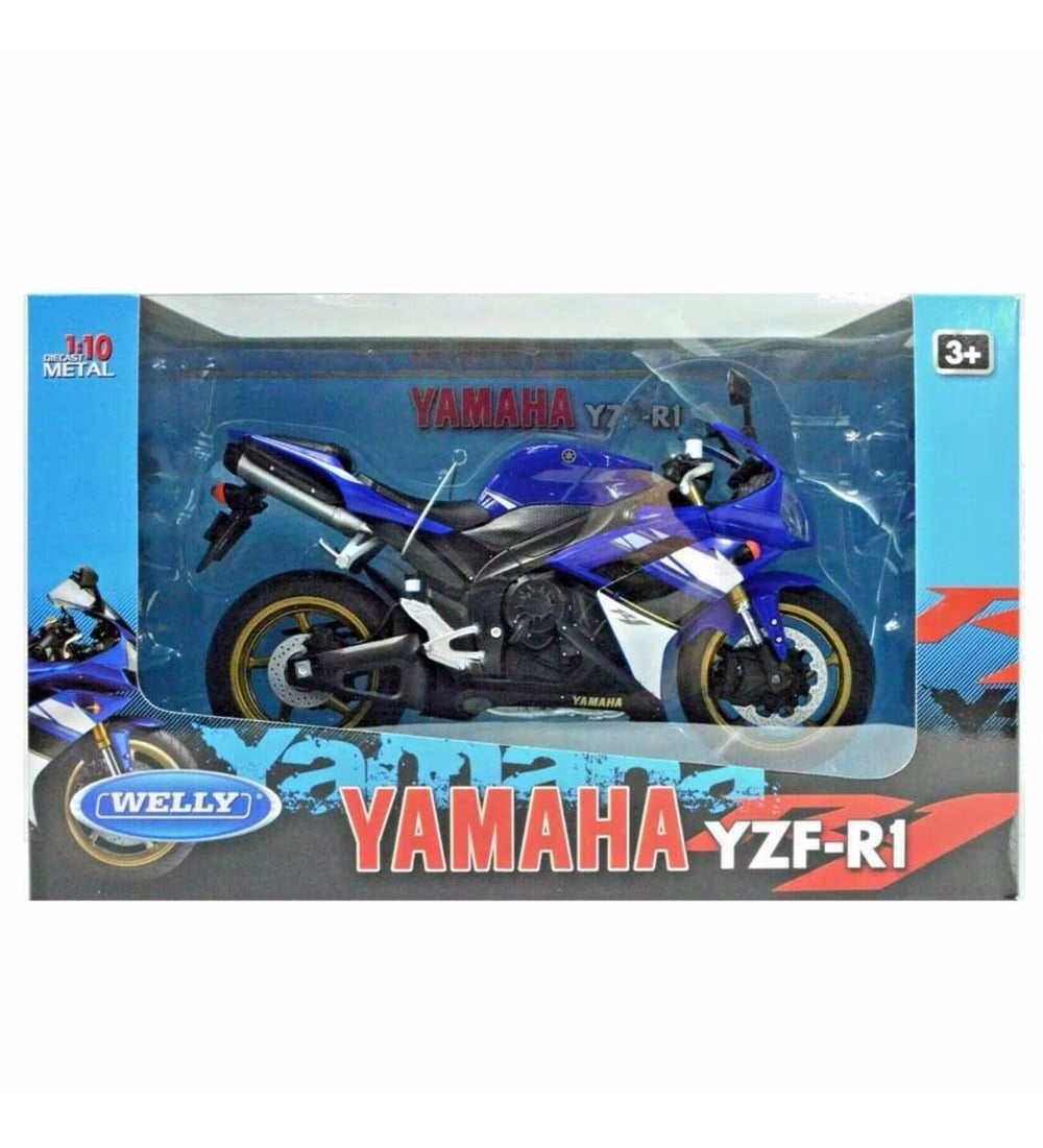Welly Motor Yamaha YZF R1 1:10-Oyuncak Arabalar ve Kamyonlar