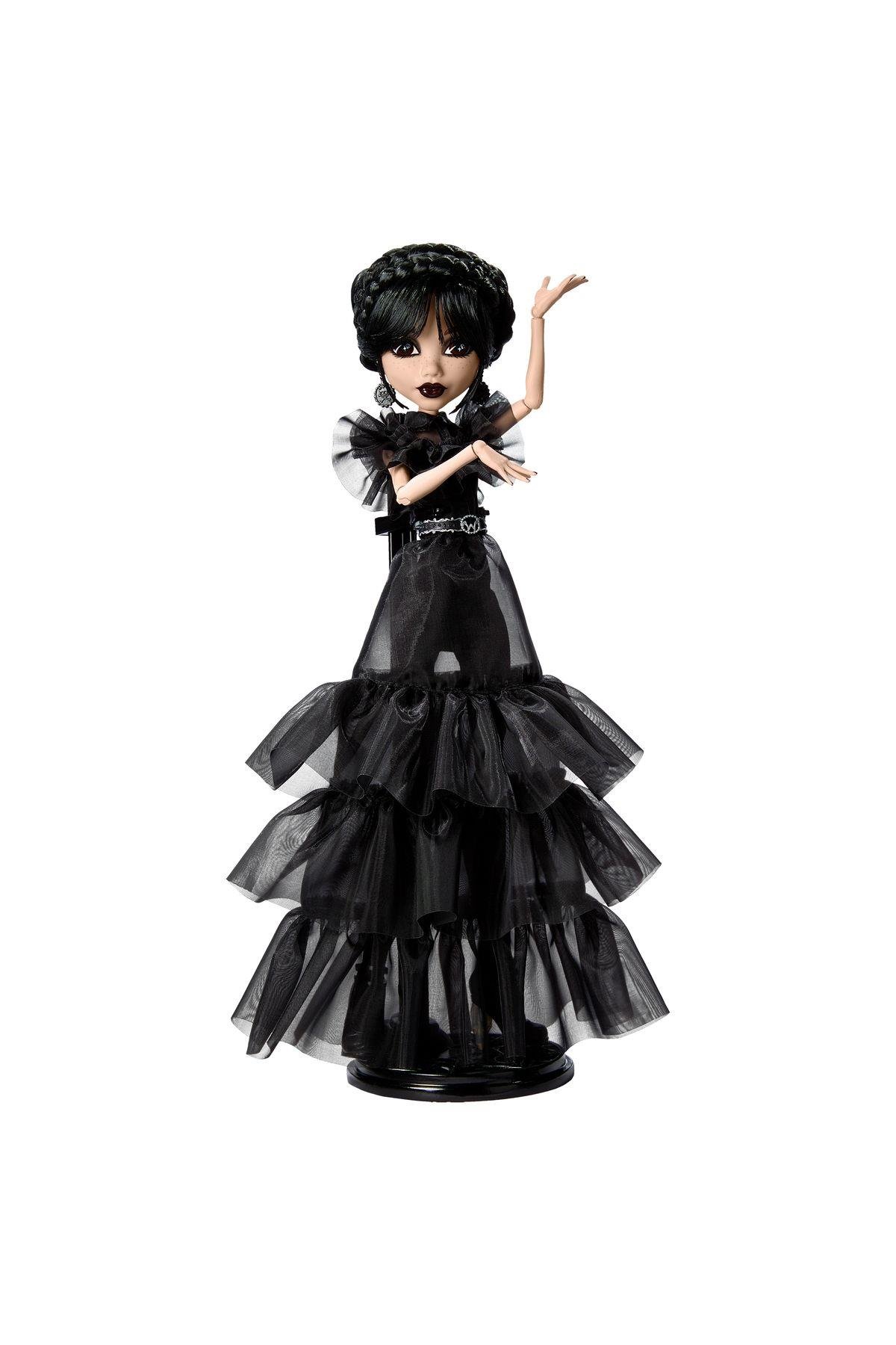 X Wednesday Rave'n Dress Wednesday Doll                           -Oyuncak Bebekler