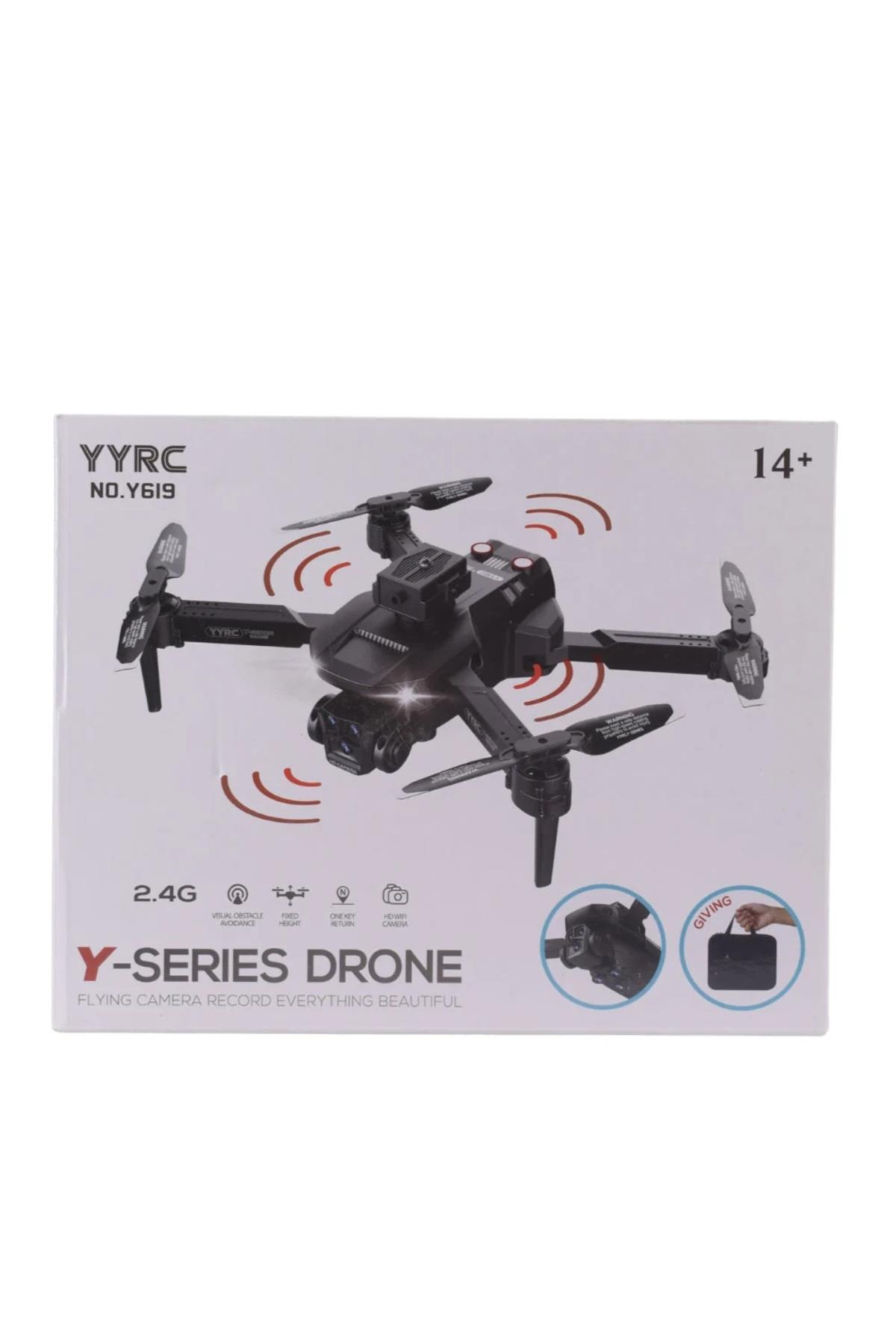 Y-Series Y615 WiFi Kameralı Optik Flow Sabitlemeli Drone – HD Kamera-Helikopter ve Drone