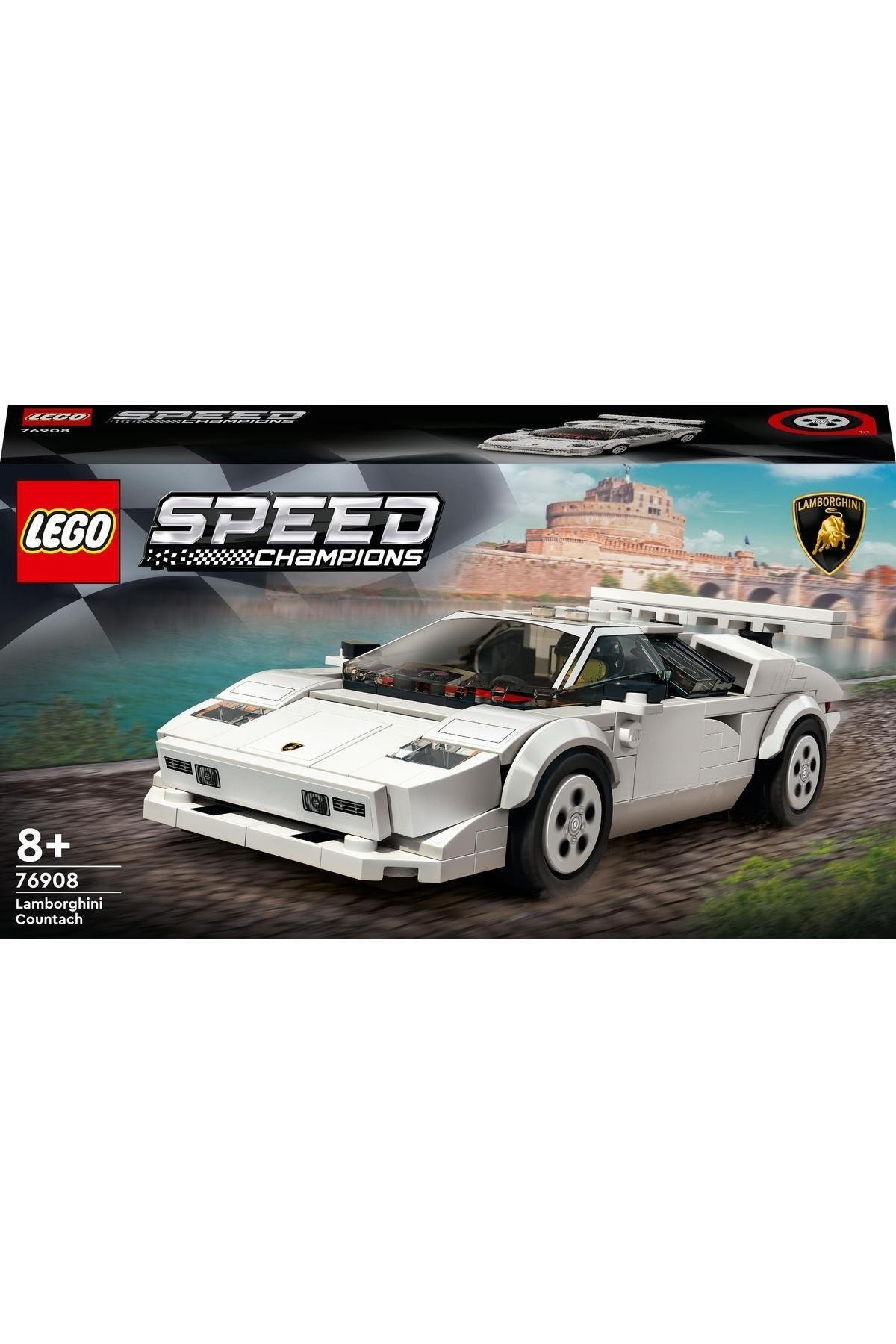 ysfx Champions 76908 Lamborghini Countach 262 Parça Life Sell 721051-Lego