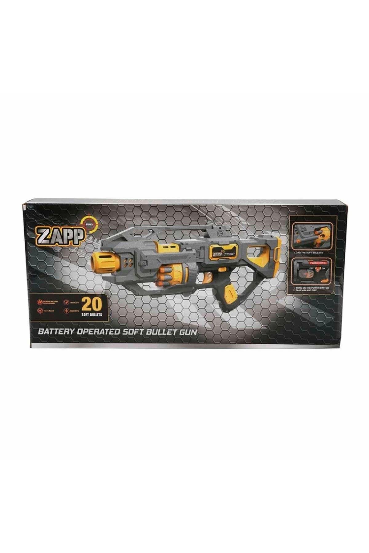 Zc7139 Sünger Atan Zapp Pro 20 Mermili Silah-Oyuncak Silahlar