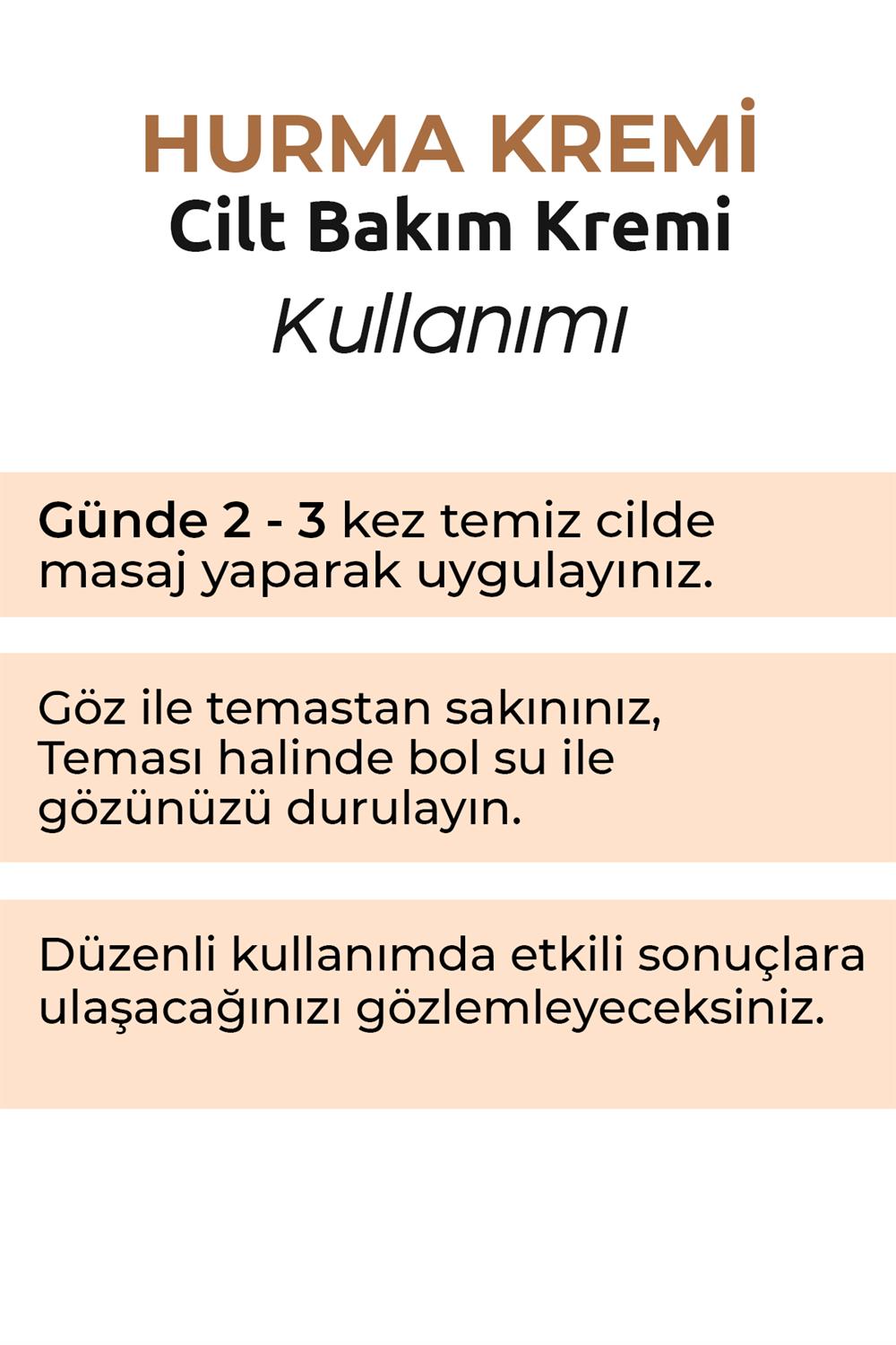 Aizen Hurma Özlü Cilt Bakım Kremi Date Extract Skin Care Cream