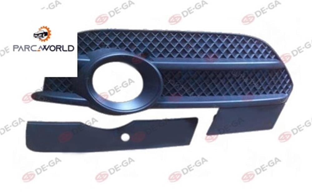 8U0807682ASP9-AUDI Q3 ÖN TAMPON PANJURU DELİKLİ SAĞ 11- -AUD07Q3006