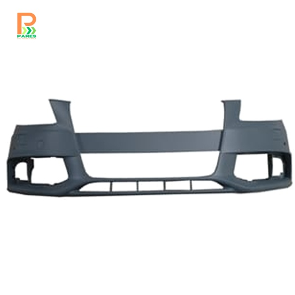 AUDI A4- 2008-2012- ÖN TAMPON (FAR YIKAMA/ÇEKİ DEMİRİ KAPAKLI)(SENSÖR DELİKLİ)