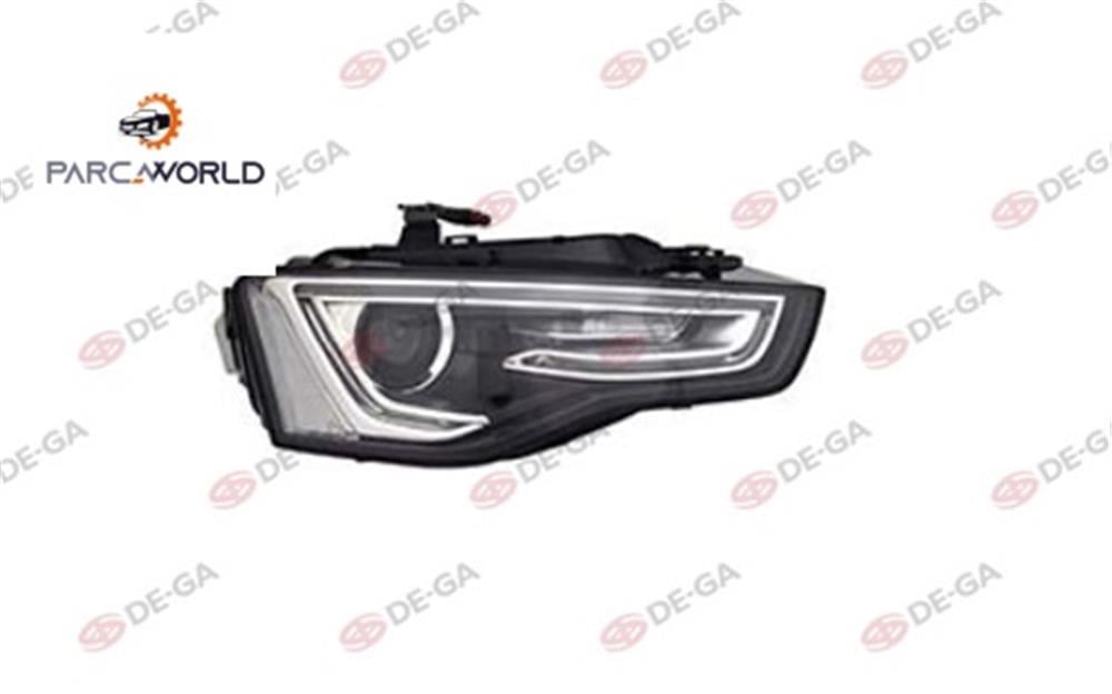 Audı A5 Ön Far Elelktrık Motorlu Led Gündfar Sağ 2011-2012