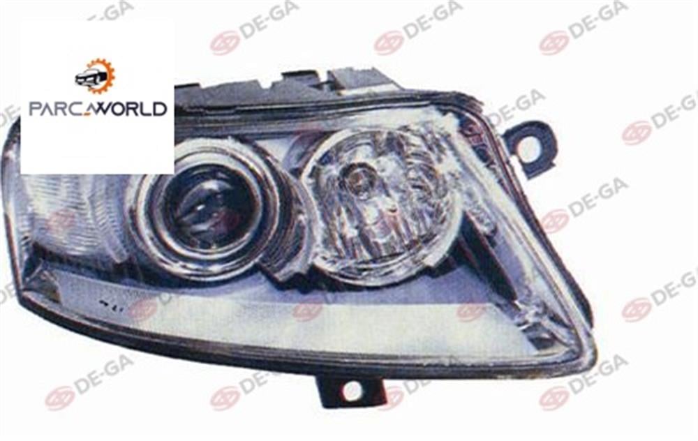 Audı A6 Ön Far Elektrikli Sağ 2002-2004