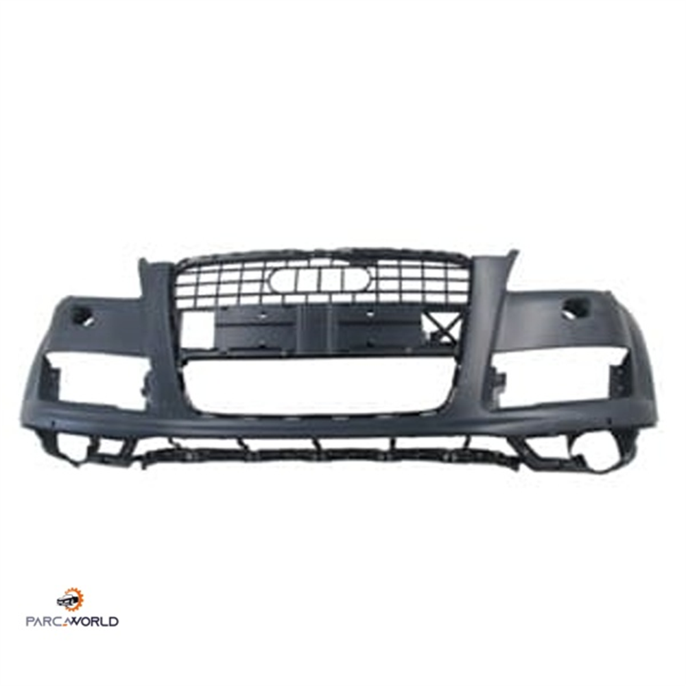 AUDI Q7- 2012-2014- ÖN TAMPON (ASTARLI SİS/FAR YIKAMA VE SENSÖR DELİKLİ TW)