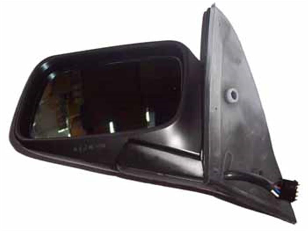 BMW 3 SERI- E30- 84/91; KAPI AYNASI SAĞ TARAF ELEKTRİKLİ/ISITMASIZ 4PİNLİ SİYAH